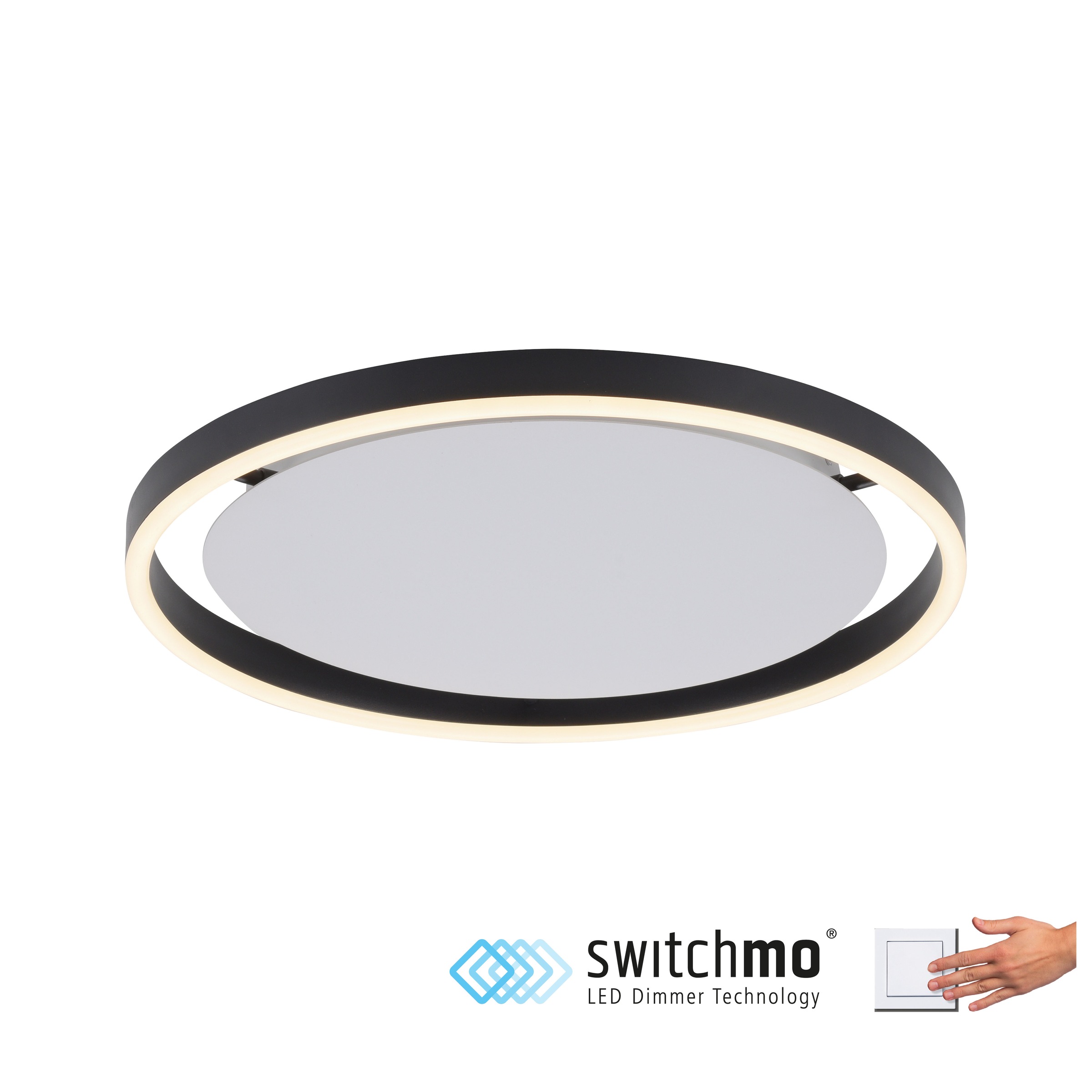 dimmbar, LED, flammig-flammig, dimmbar, kaufen Direkt Switchmo 1 Switchmo, Deckenleuchte »RITUS«, online Leuchten