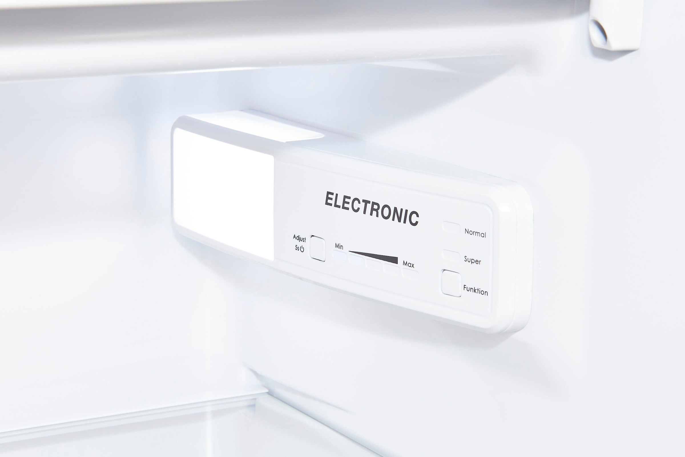 exquisit Kühlschrank »KS185-4-HE-040E inoxlook«, 190 L Volumen, Schnellgefrieren, 4 Sterne