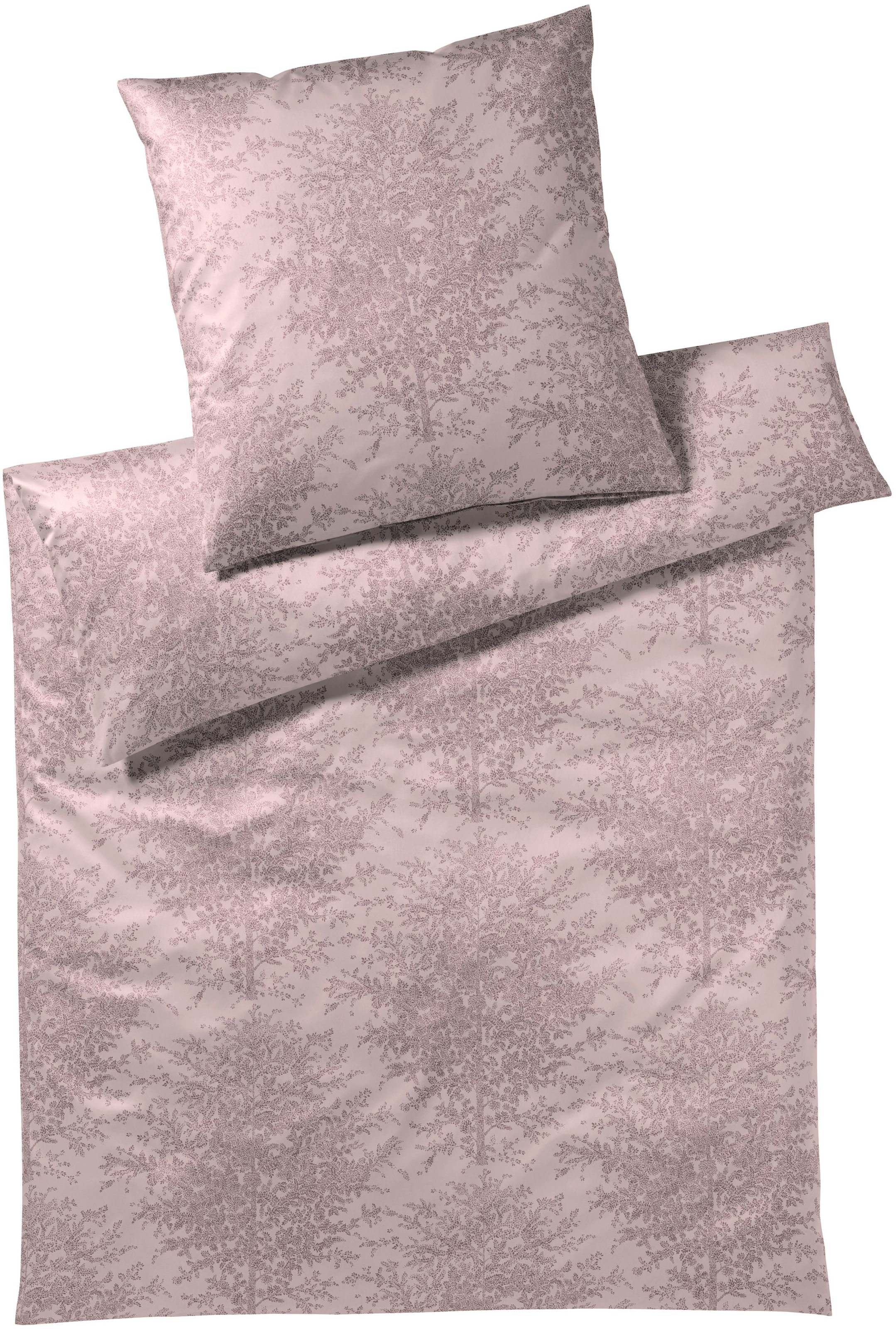 Elegante Bettwäsche »Forest« 2 Stk. tlg. angenehmes Hautgefühl günstig online kaufen