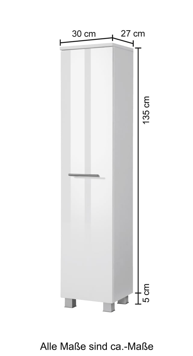 welltime Bad-Hochschrank
