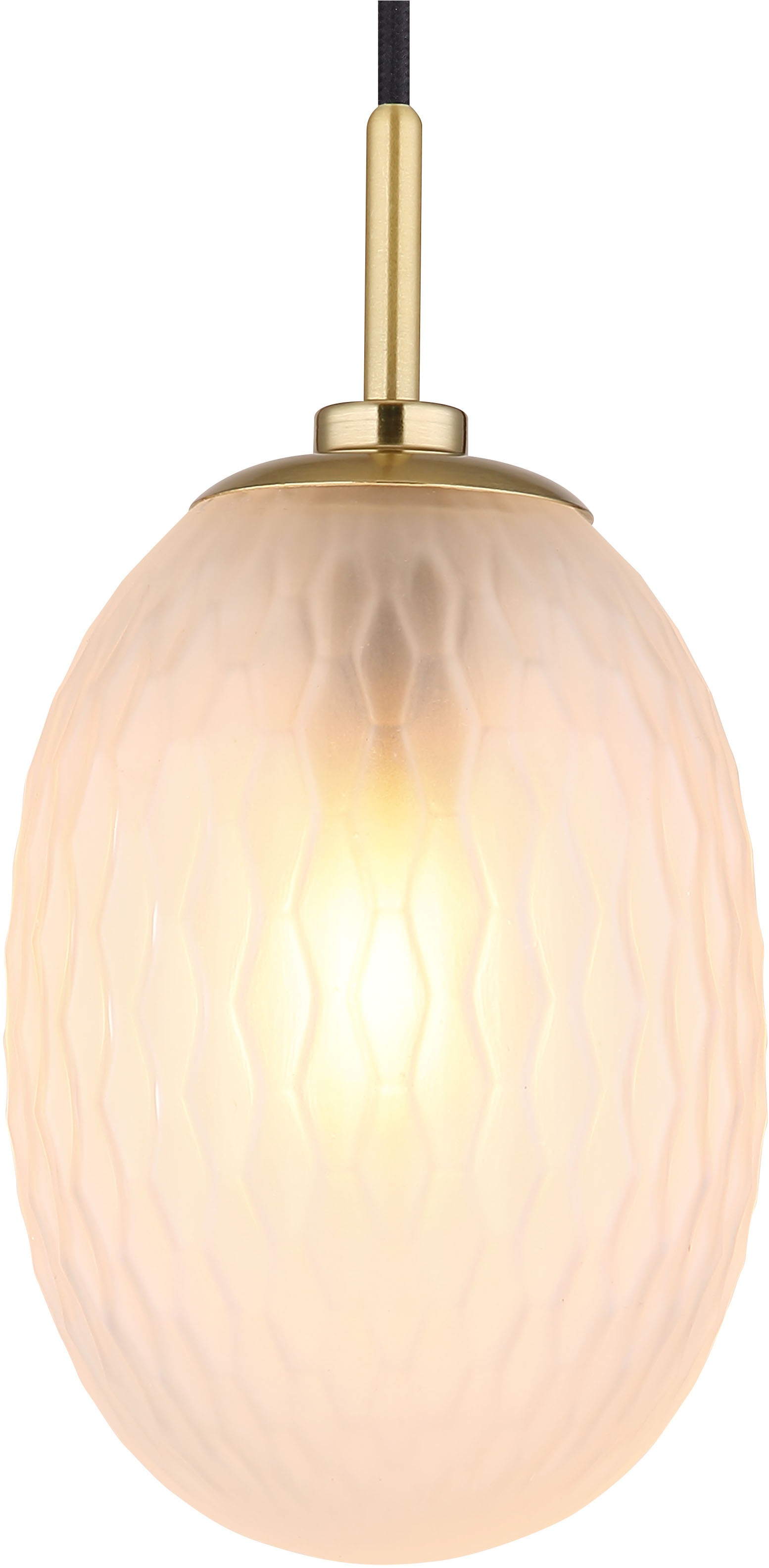 GLOBO LIGHTING Hängeleuchte »DEVIN«, Leuchtmittel E14 | ohne Leuchtmittel, Hängelampe/Pendelleuchte/Esszimmer/Wohnzimmer/Esstisch