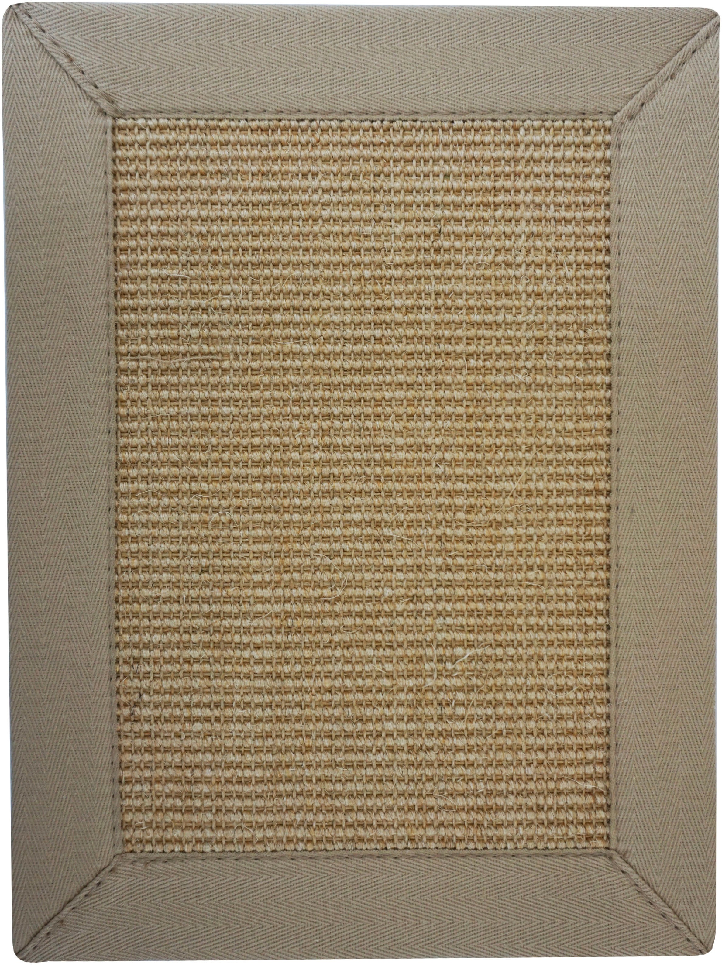 Sisalteppich „Salvador“, rechteckig, echtes Sisalprodukt, Wohnzimmer chablis 6 mm B/L: 120 cm x 180 cm – 6 mm