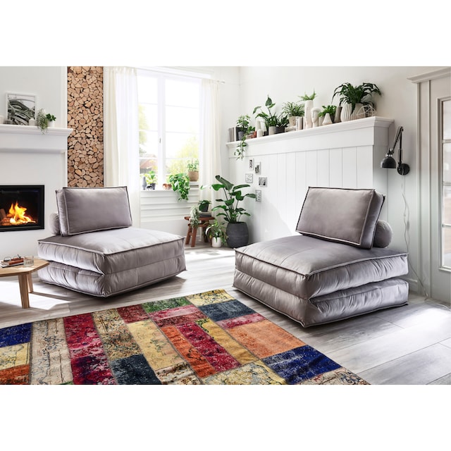 ATLANTIC home collection XXL-Sessel »Miro«, XXL-Sessel wandelbar zum  Gästebett online bestellen