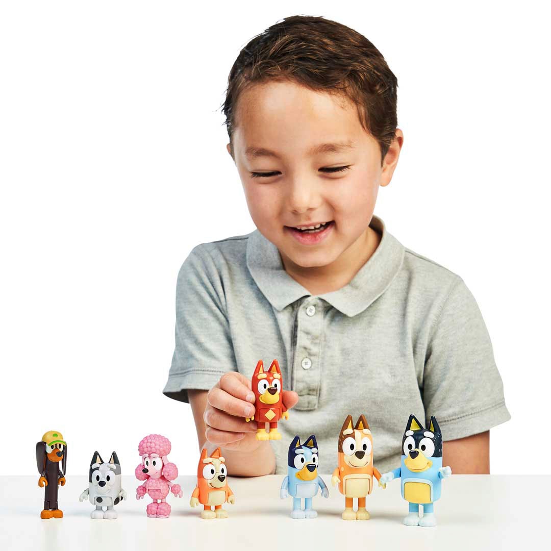 Moose Spielfigur »Bluey & Familie 4er Pack«