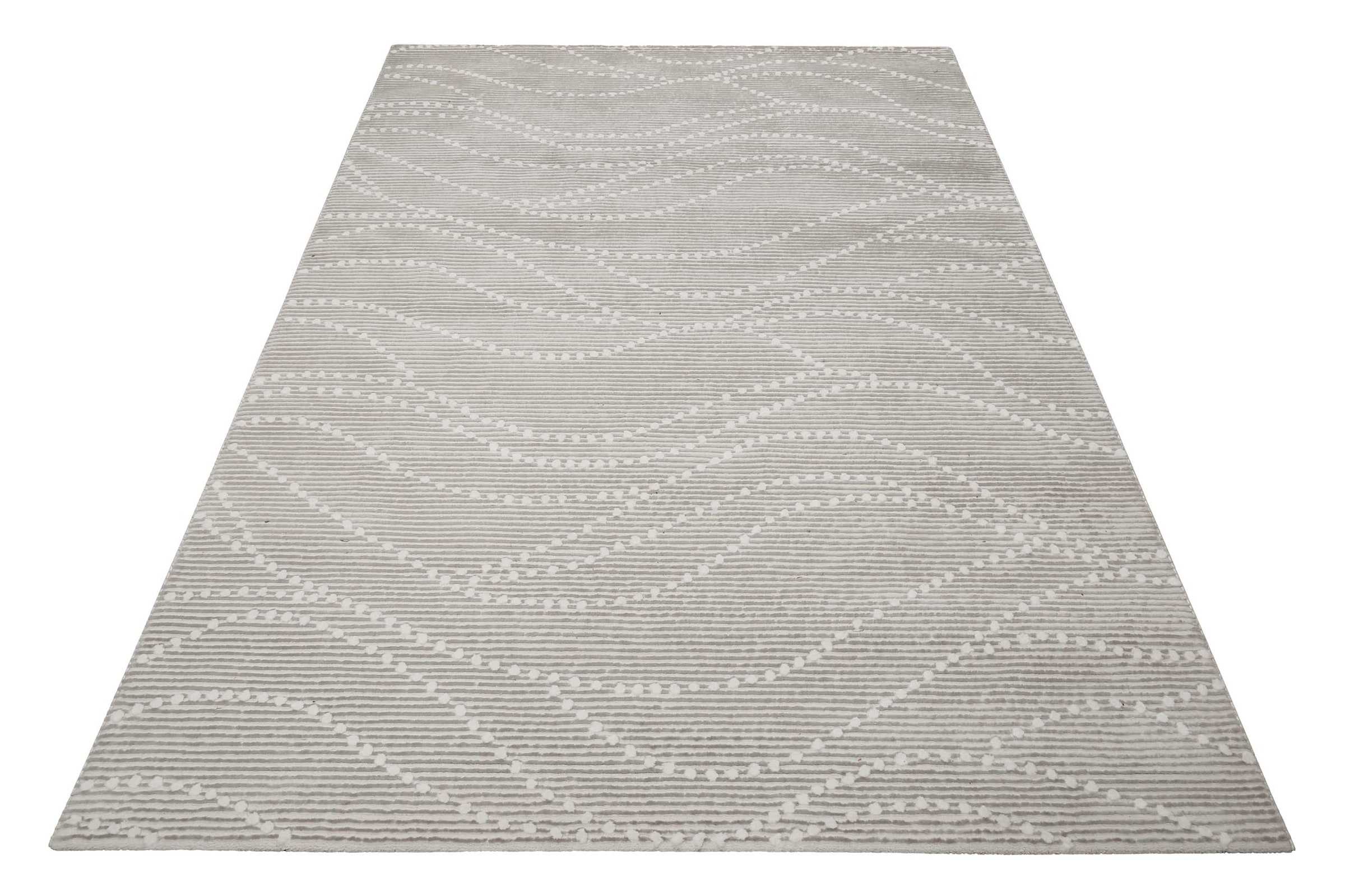 Esprit Teppich »Selena« quadratisch 12 mm Höhe Kurzflorteppich, gewebt, Punkte, modern, abstrakt, trendig, wellig