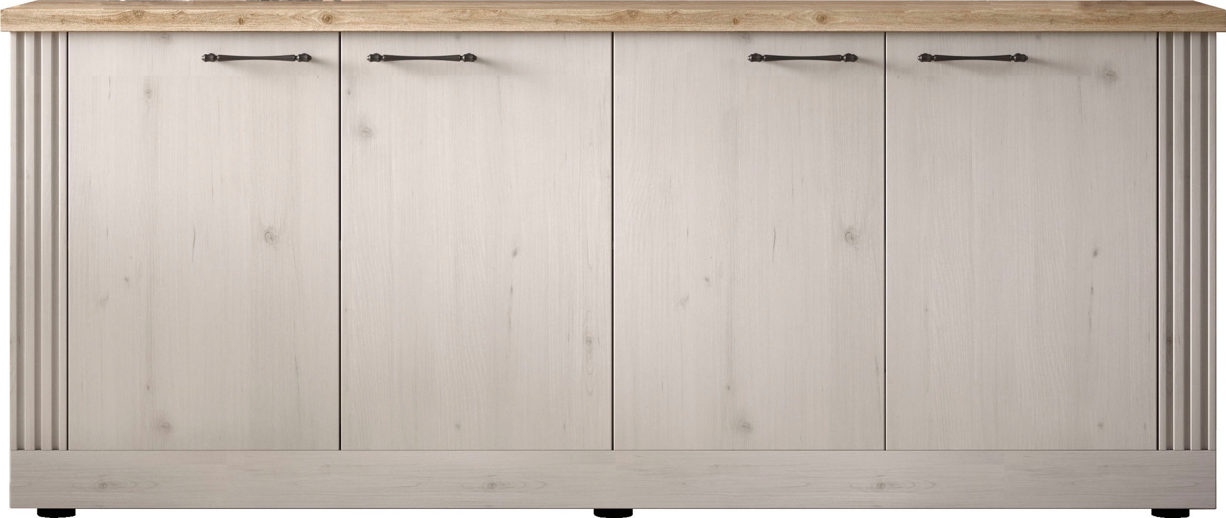 Home affaire Sideboard »Country Breite 211 cm, Kommode mit 4 Türen, Anricht günstig online kaufen