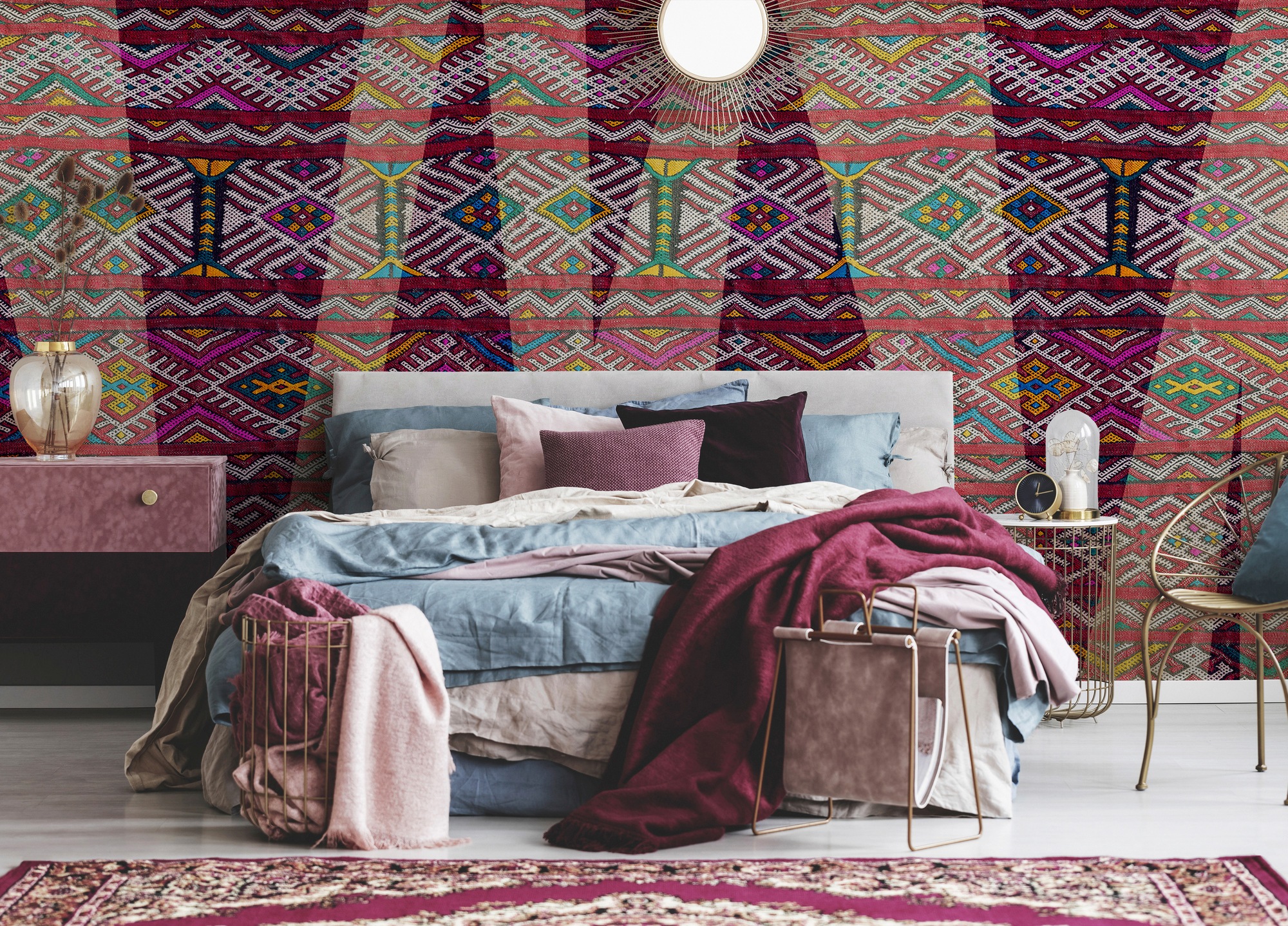Architects Paper Fototapete »Atelier 47 Carpet Pattern 3« gestreift glatt V günstig online kaufen