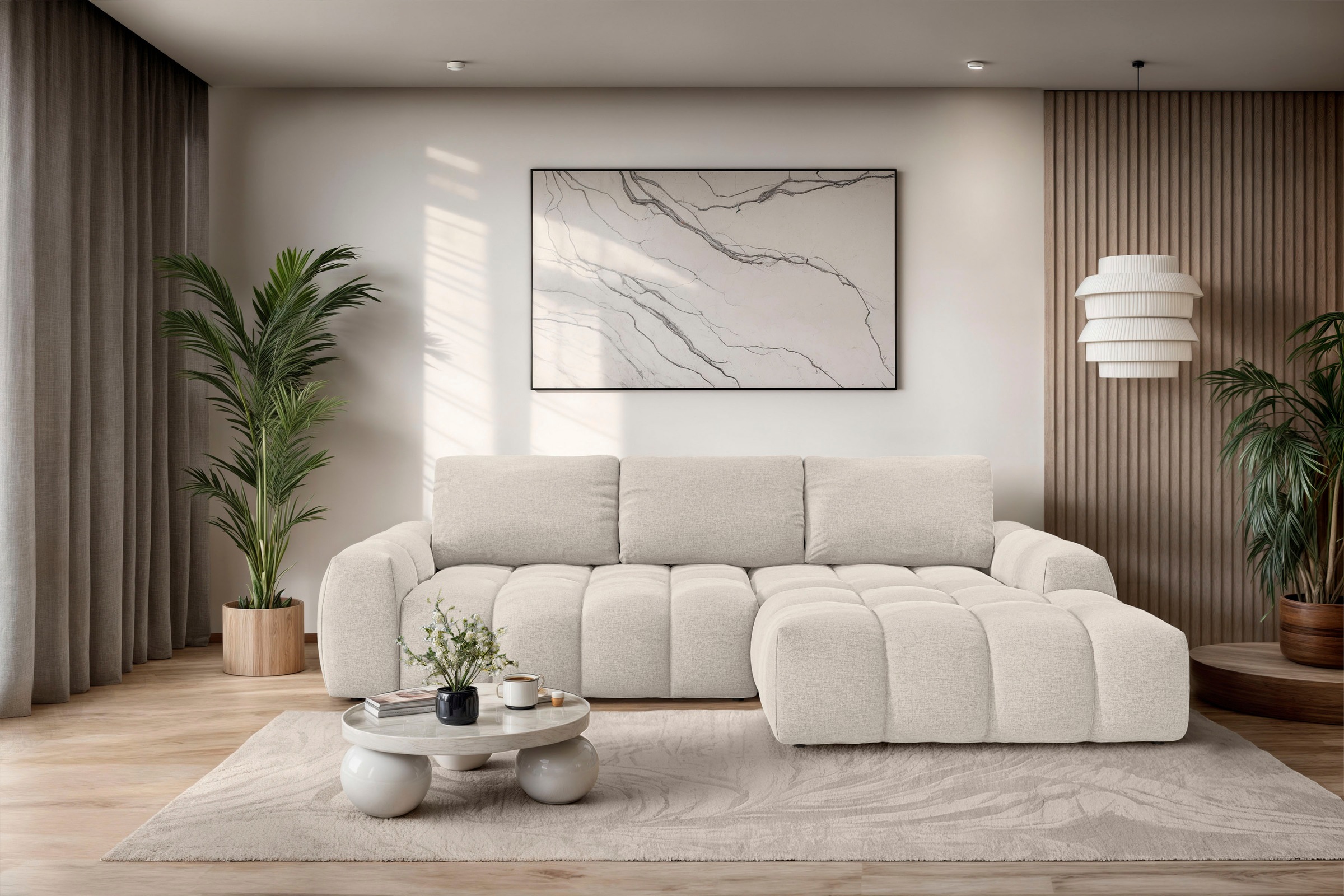 OTTO home Ecksofa »AZITA klein optionale Schlafsofa mit Bettkasten, B/T/H: günstig online kaufen