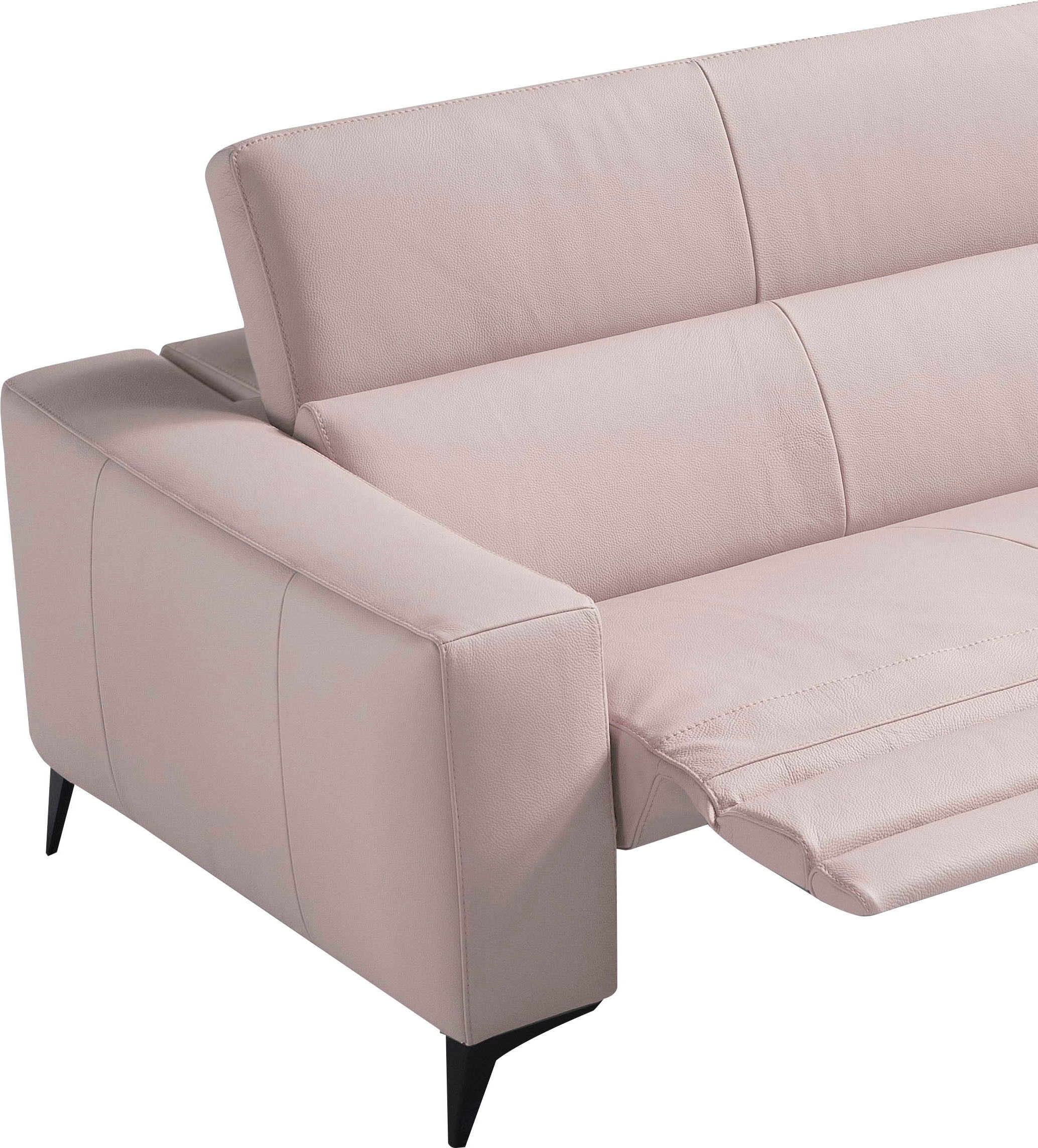 Egoitaliano Ecksofa »Edith, Designsofa mit hohem Sitzkomfort, L-Form«, inkl günstig online kaufen