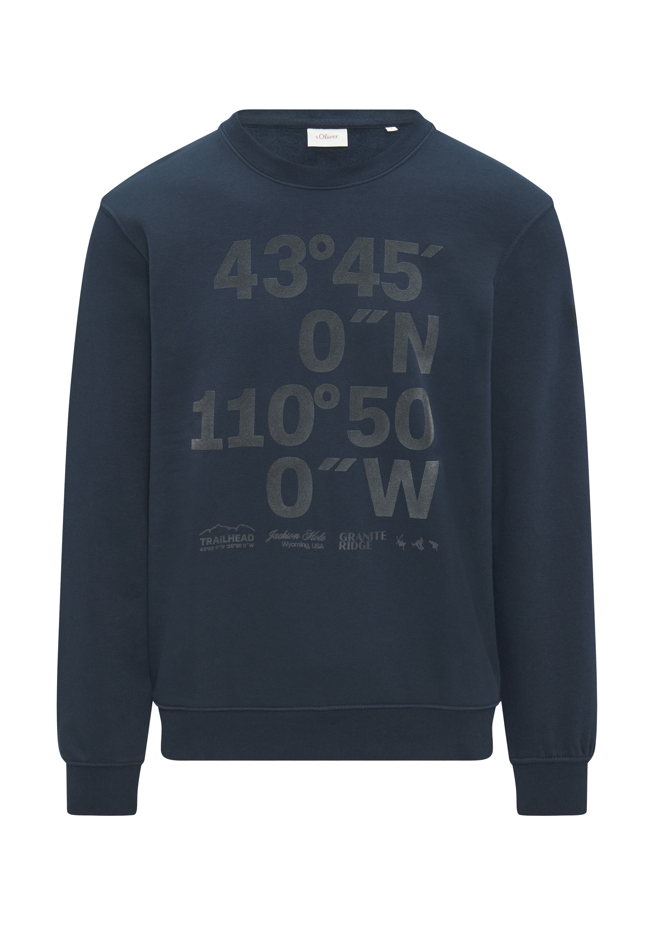 s.Oliver Sweatshirt, mit Frontprint