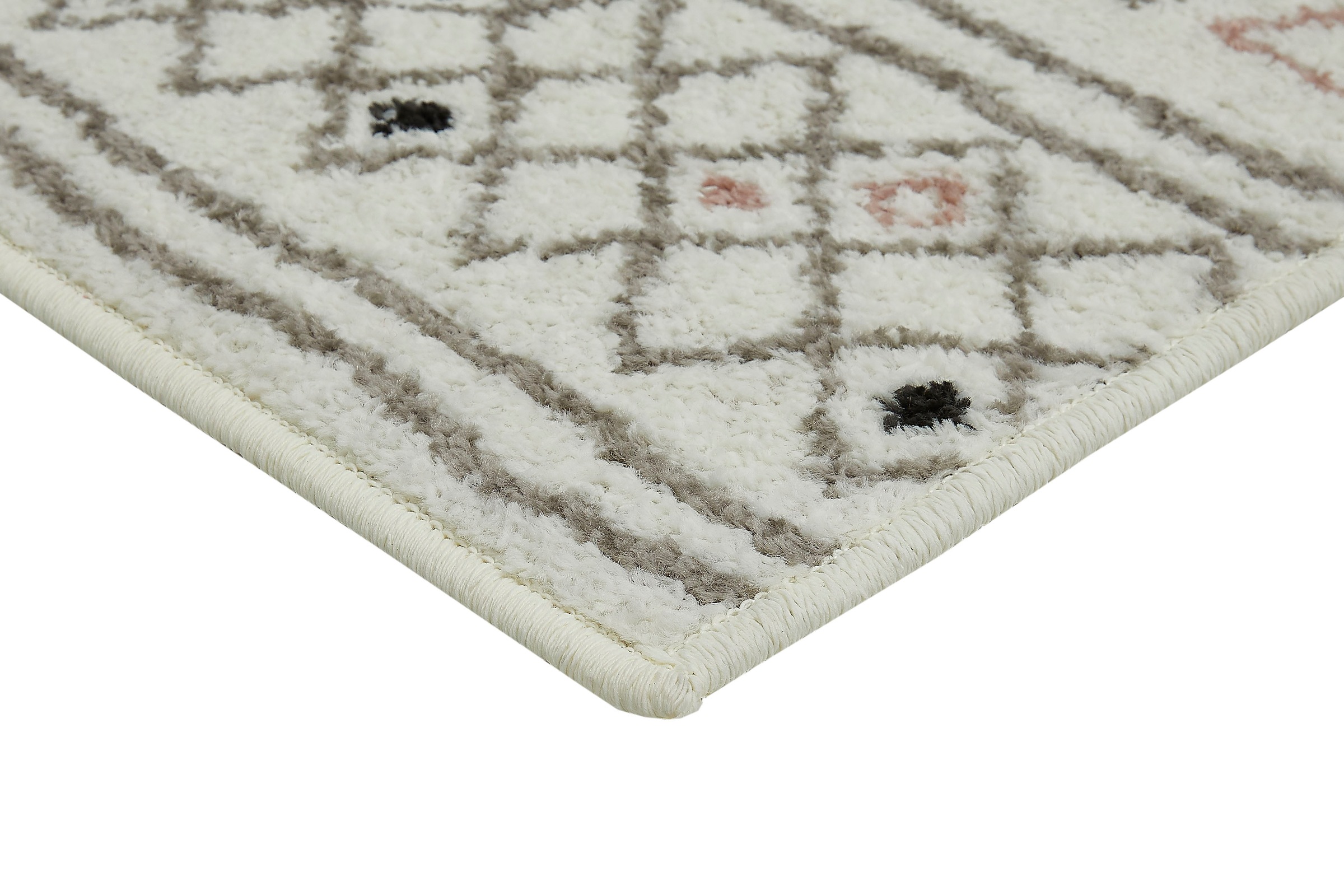 Andiamo Teppich »Bolonia 3«, rechteckig, 6 mm Höhe, Kurzflor, modernes Rauten Muster, ideal im Wohnzimmer & Schlafzimmer