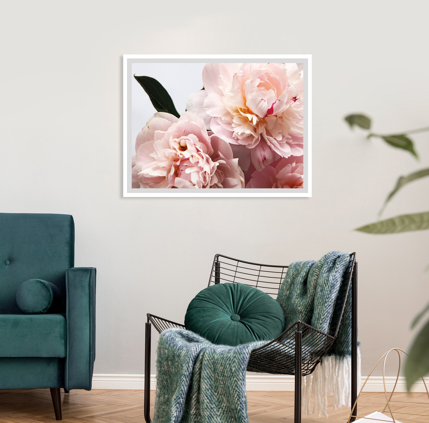 queence Bild »Runa«, Blumen, Rosen, gerahmt günstig online kaufen
