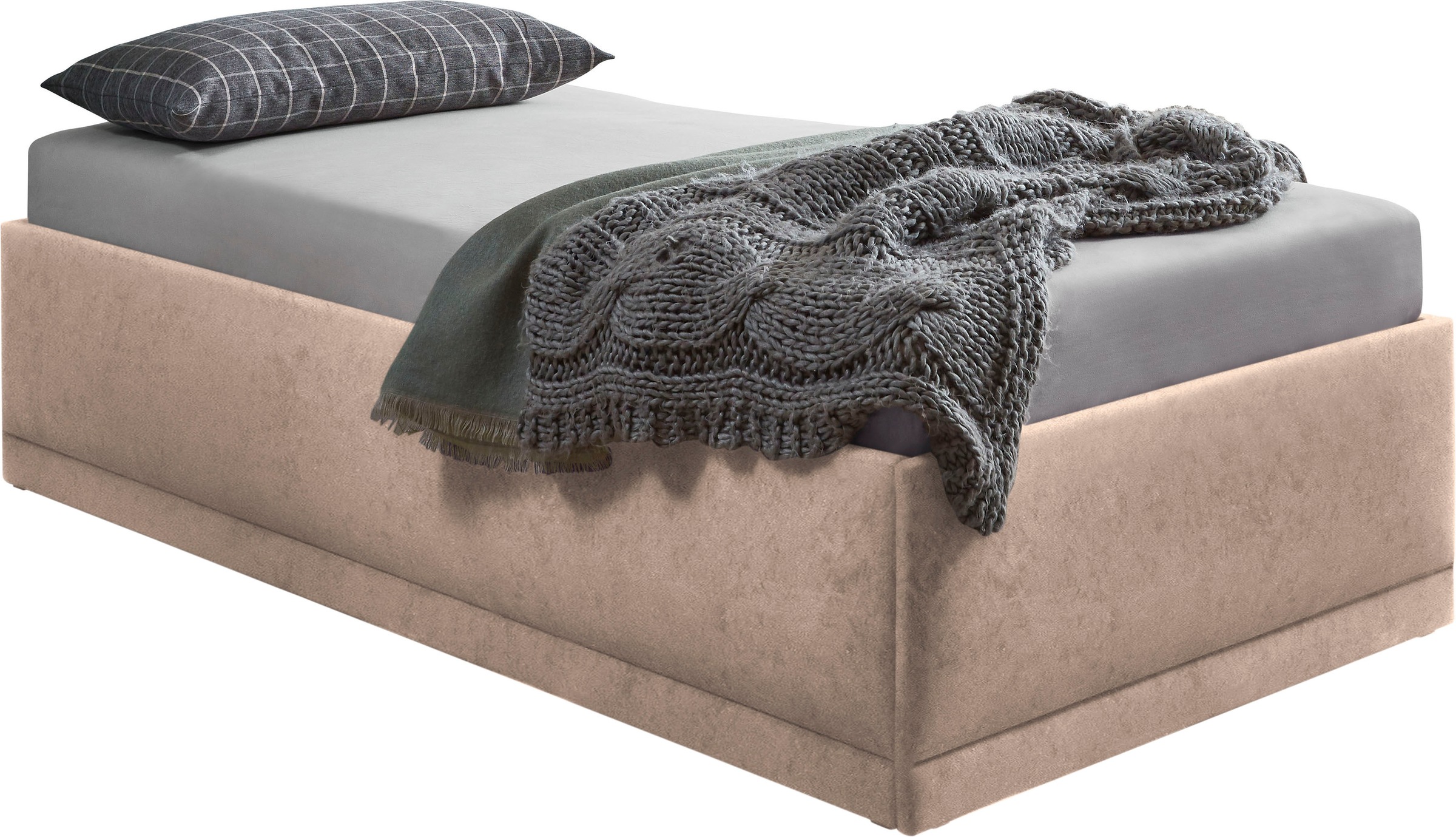 Westfalia Schlafkomfort Polsterbett "Texel" Komforthöhe mit Zierkissen, Bet günstig online kaufen