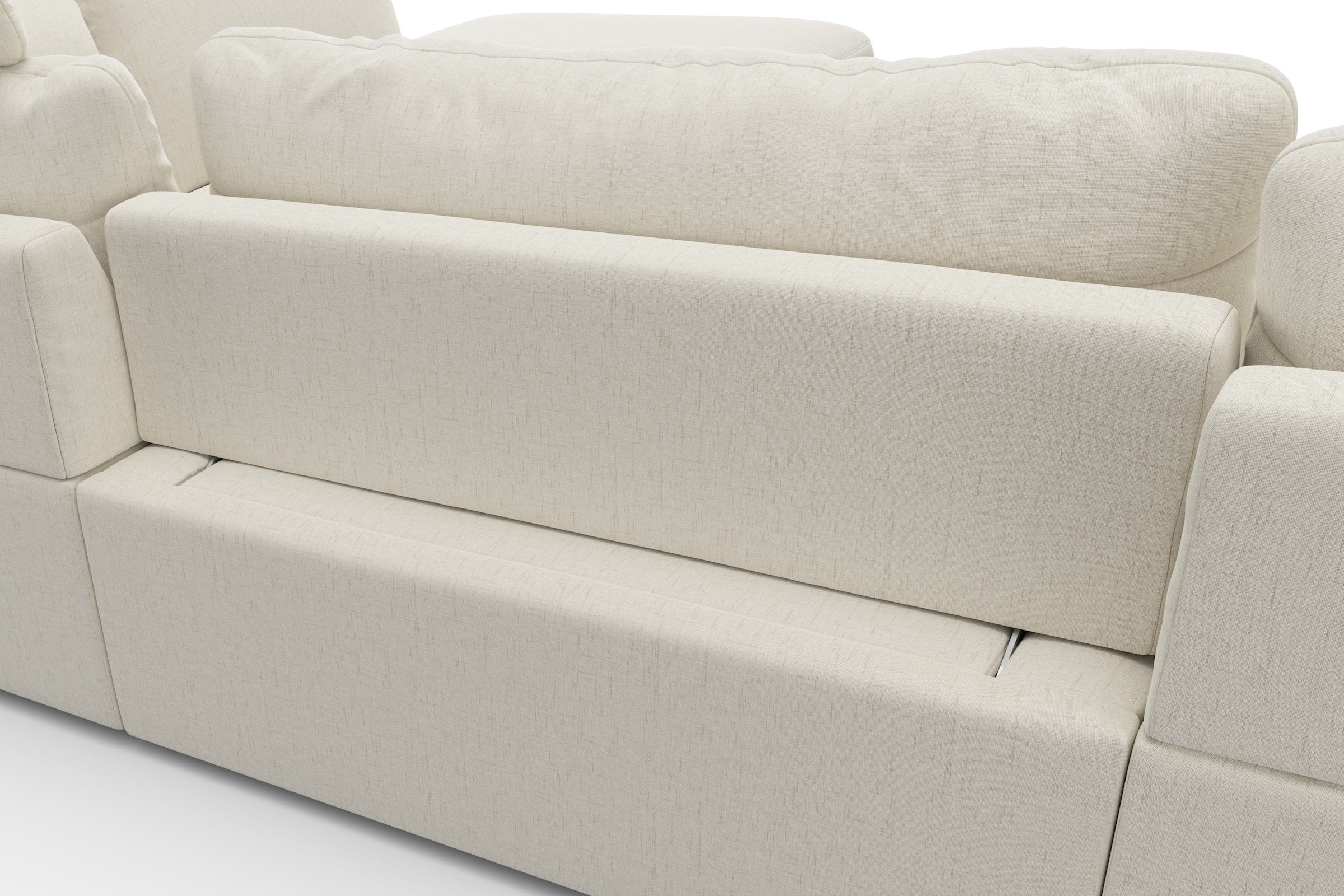 sit&more Ecksofa »Cadabra L-Form«, Breite 356 cm, mit Sitztiefenverstellung