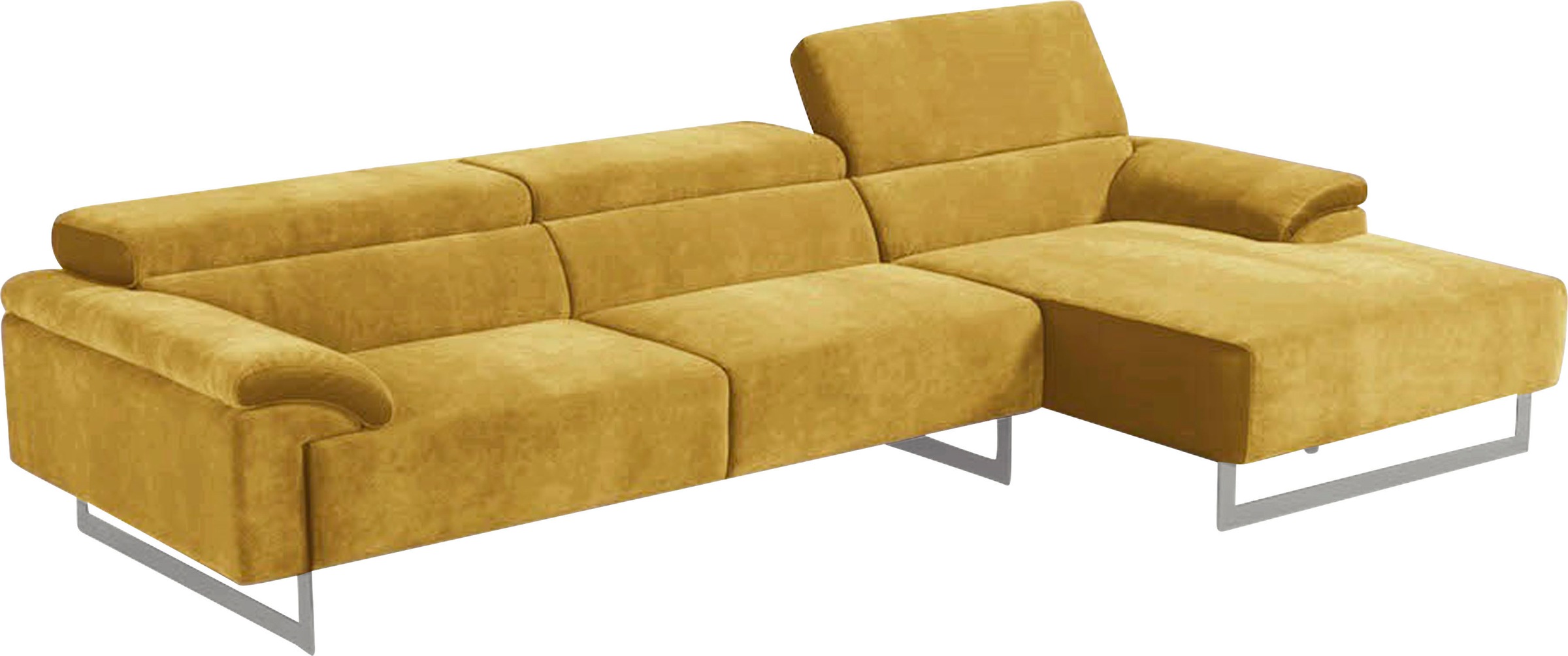 Egoitaliano Ecksofa »Malika, edel und bequem, Designsofa mit hochwertigen B günstig online kaufen