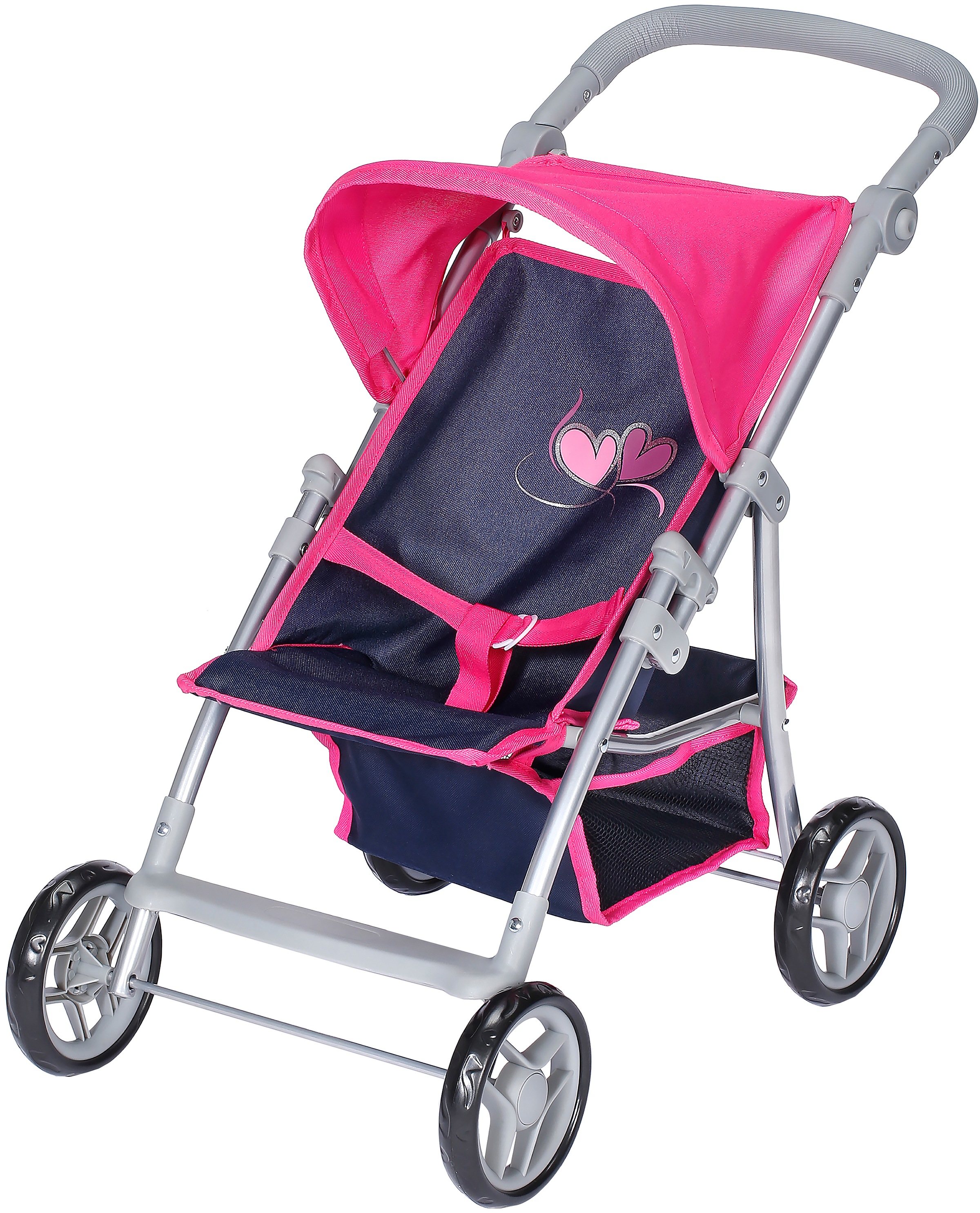 Knorrtoys® Puppenbuggy »Liba - Flying Hearts Blue«