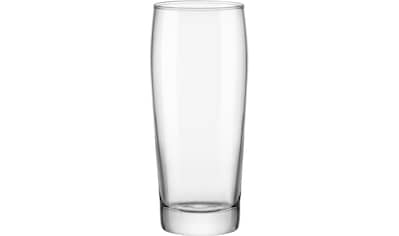 Bierglas »Willybecher«, (Set, 12 tlg., 12 Willybecher 0,4l)