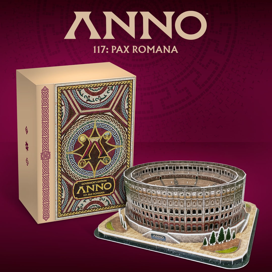 UBISOFT Spielesoftware »Anno 117: Pax Romana Governor's Edition« PlayStation 5 (ohne Farbbezeichnung)