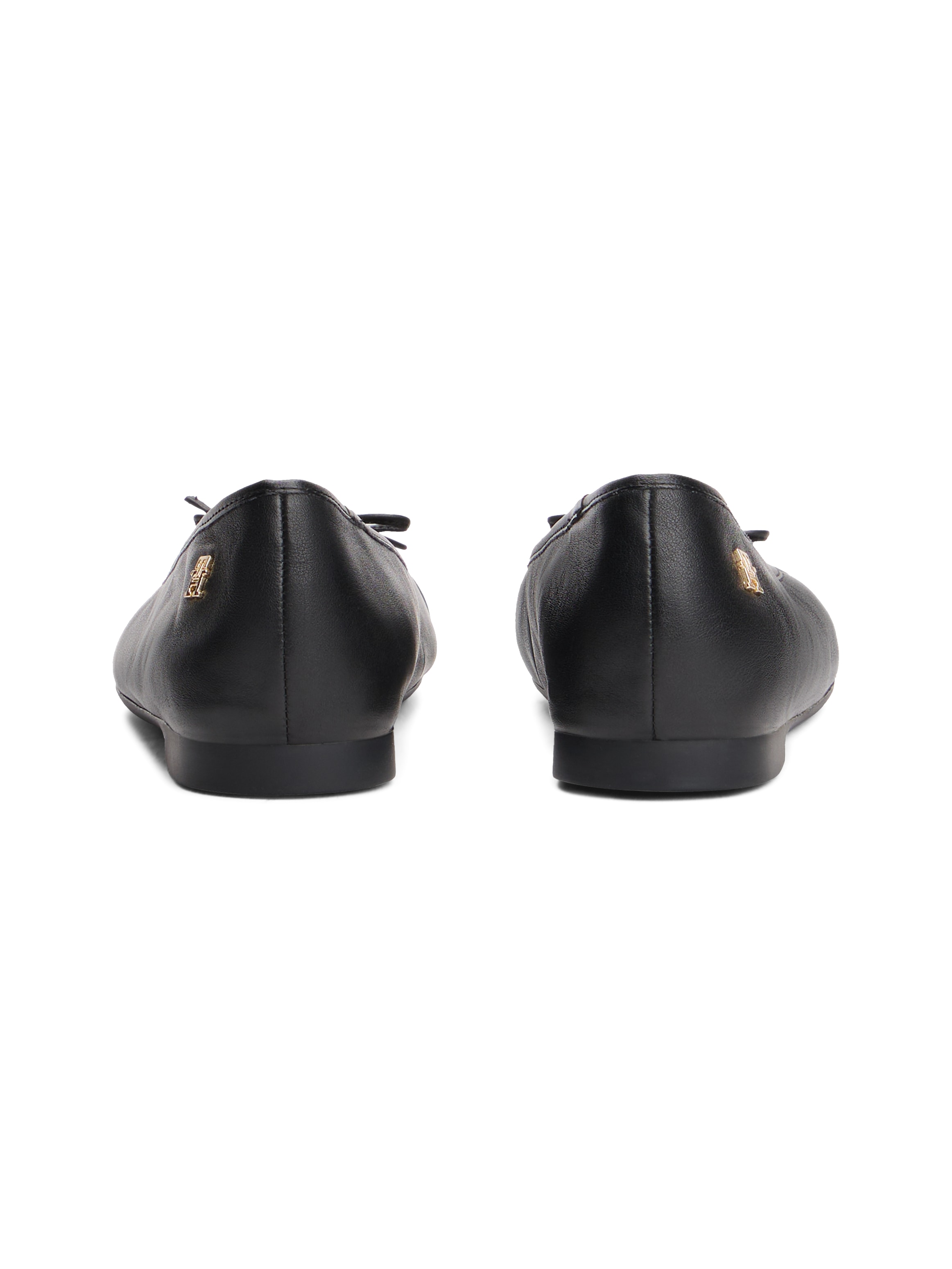Tommy Hilfiger Ballerina »TOE CAP LEATHER BALLERINA«, Businesschuh, Schlupfschuh in schmaler Form