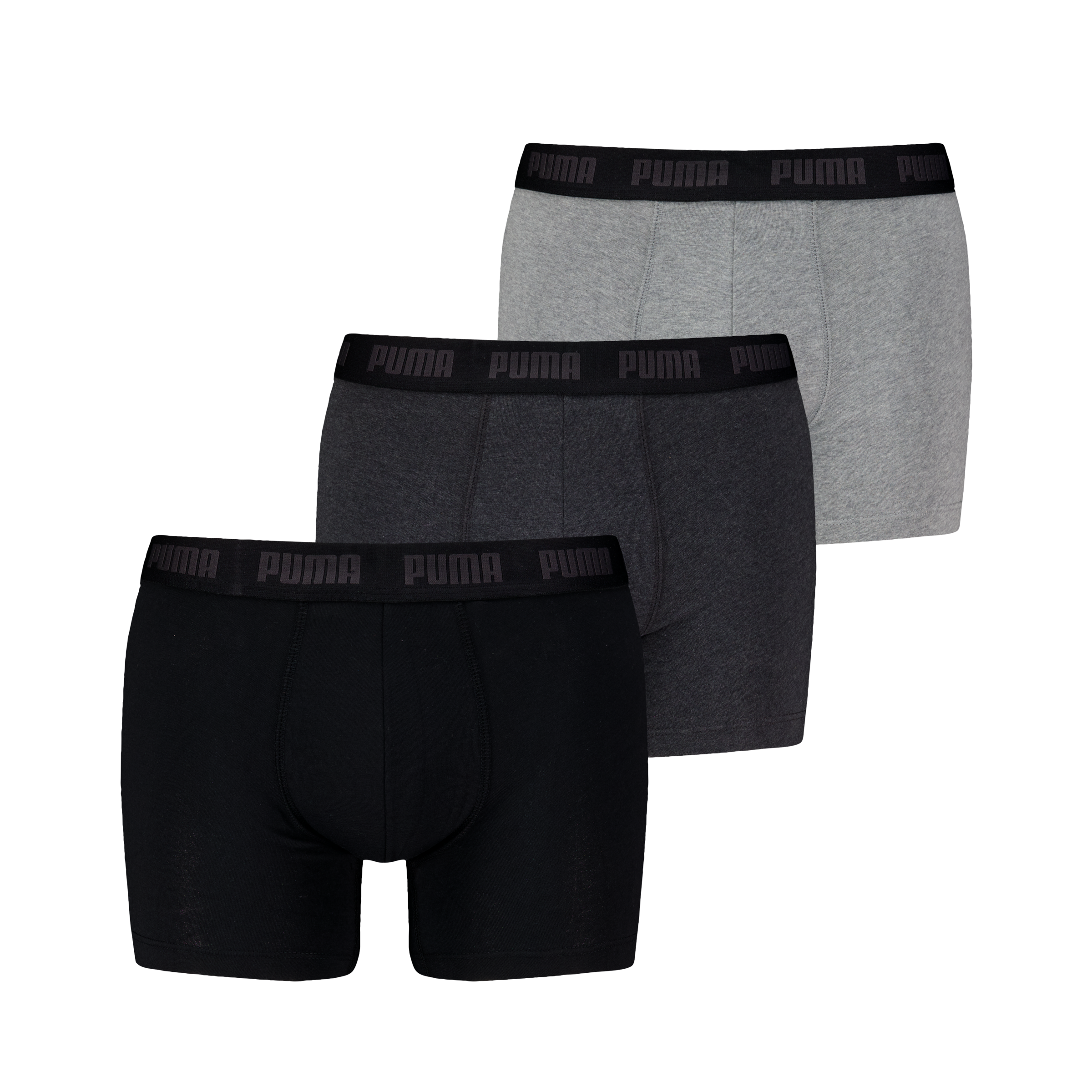 PUMA Boxershorts »PUMA MEN EVERYDAY BOXERS 3P« 3er Pack,  mit Komfortbund