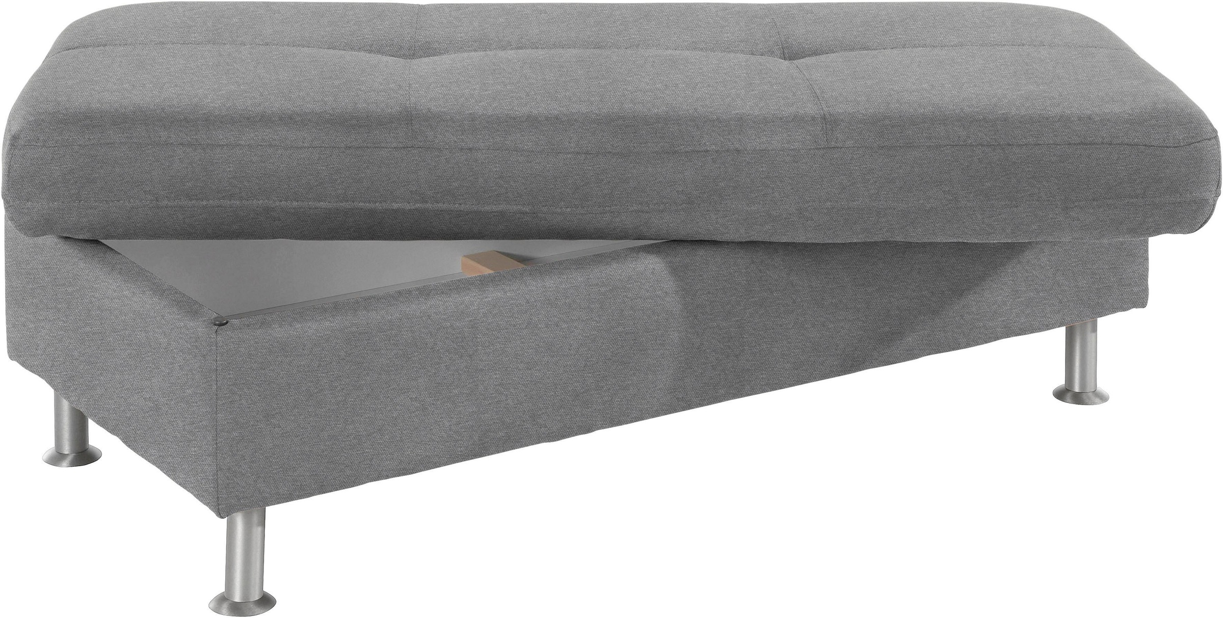 exxpo - sofa fashion Hocker »Maretto Bankhocker mit tollem Sitzkomfort«, praktisches Staufach unter der Sitzfläche