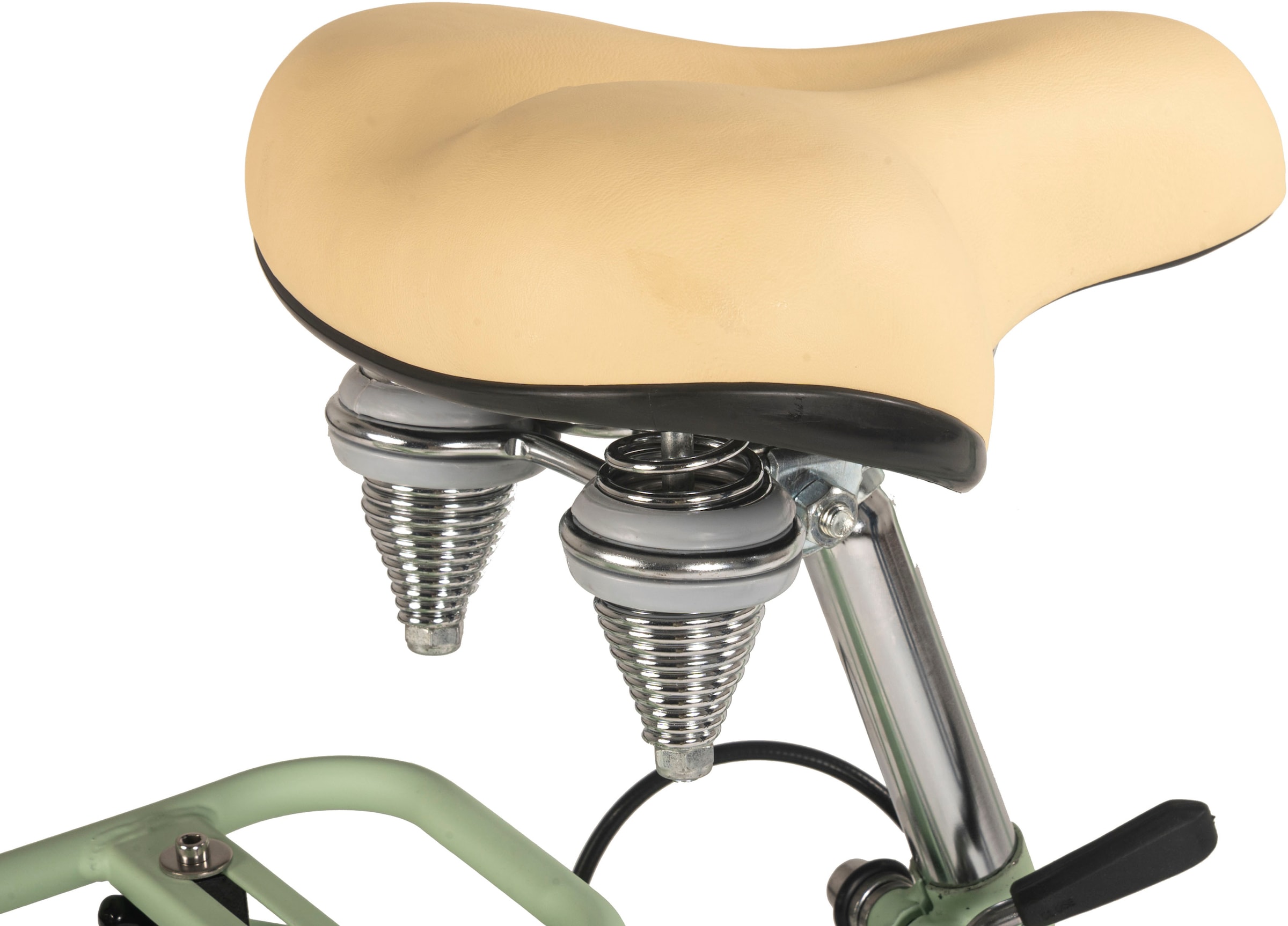 Dacapo Cityrad »Balloon Damenrad 28'' grün 6 Gänge 48 cm«, 6 Gang, Shimano, Tourney Schaltwerk, Kettenschaltung