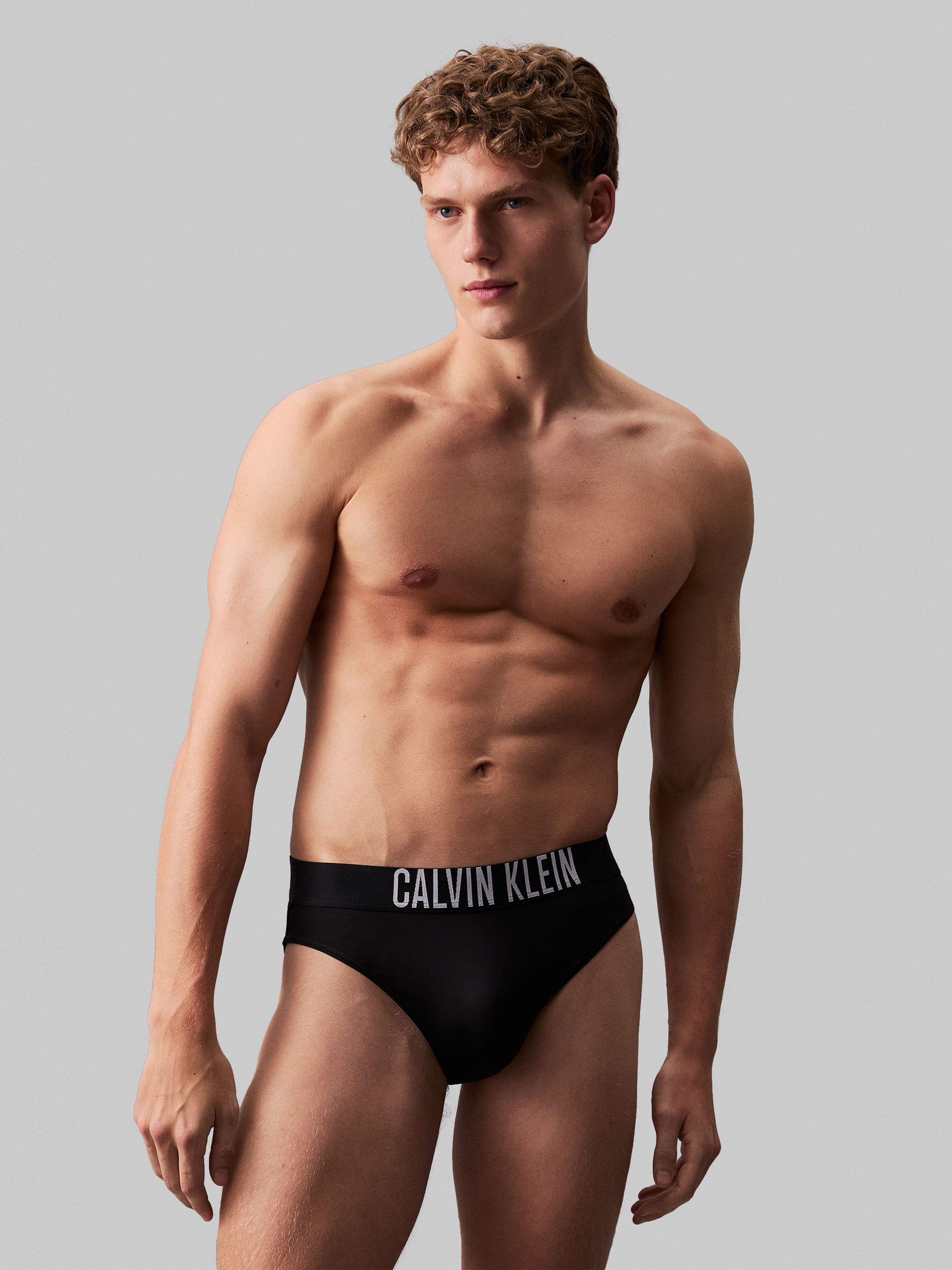 Calvin Klein Swimwear Badeslip »BRIEF WB«, Mit Calvin Klein Logobund