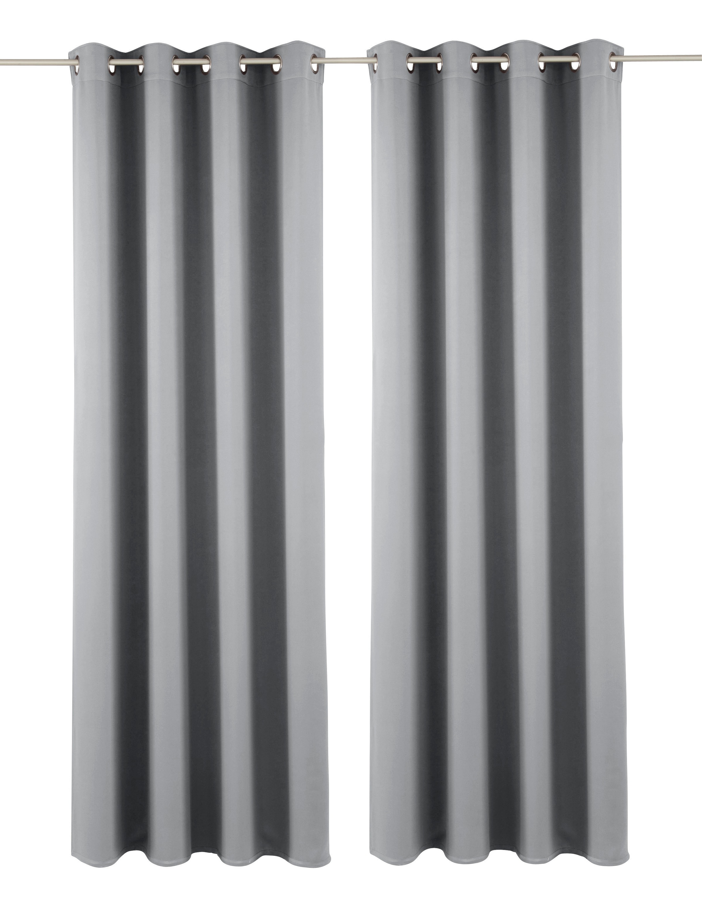 my home Verdunkelungsvorhang »Solana« Ösen 2 Stk. tlg. 2-er Set, Breite 140 günstig online kaufen