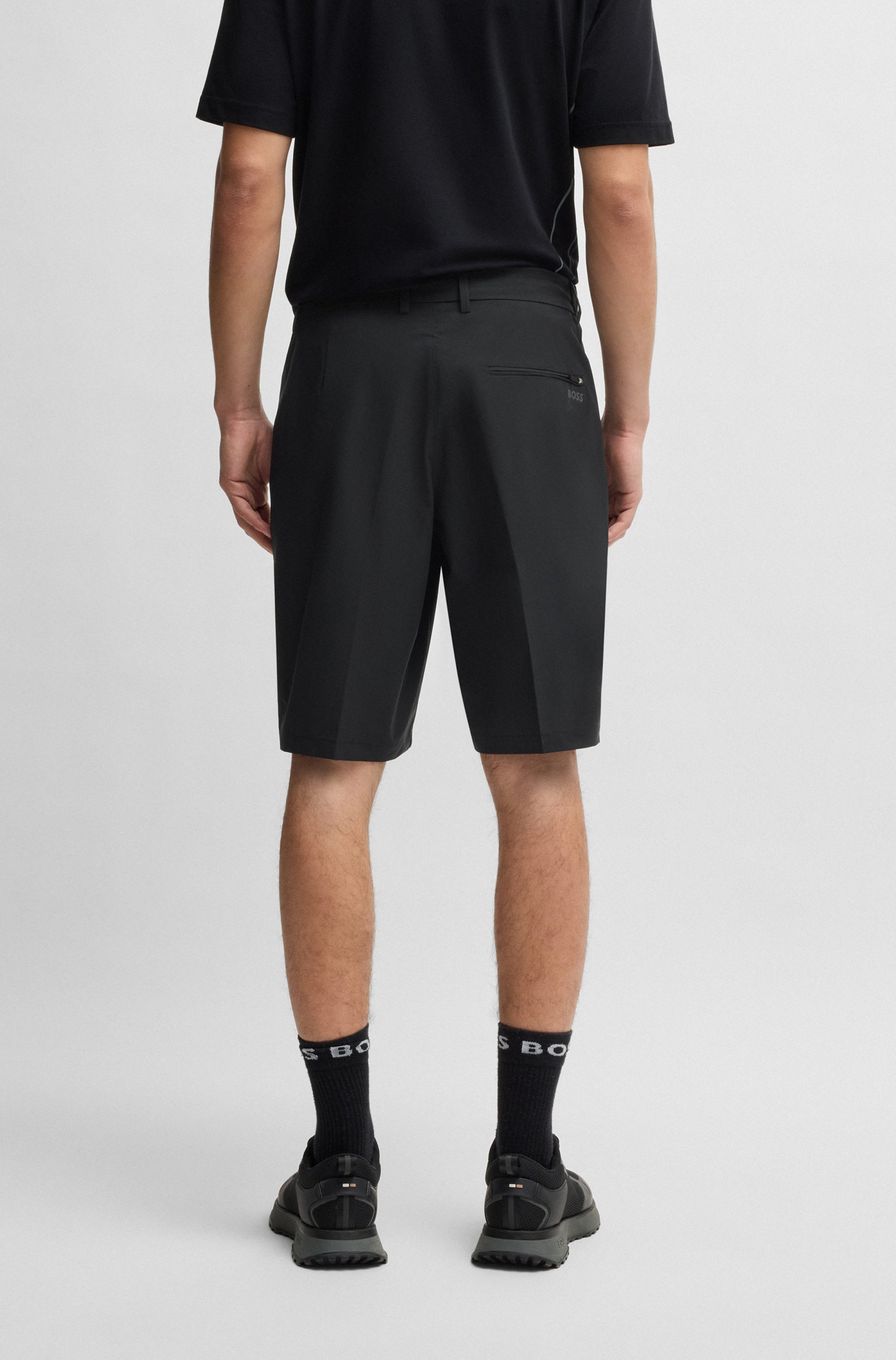 BOSS GREEN Shorts »S_Speedflex«, in klassischer Form