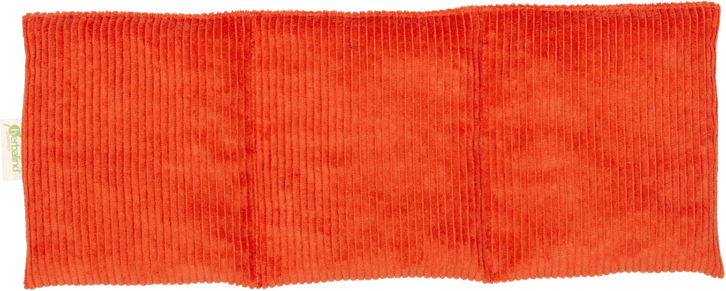 herbalind Kirschkernkissen »2094«, Wärmekissen 50x20 cm, Cord Orange, auch als Kältekissen verwendbar