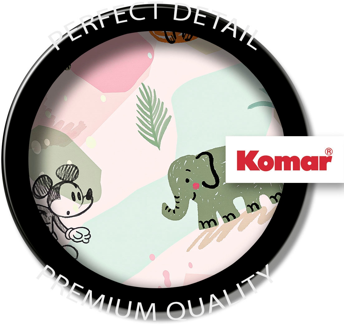 Komar Fototapete »Digitaldruck Vlies - Mickey Safari - Größe 200 x 250 cm«, bedruckt, Kinderzimmer
