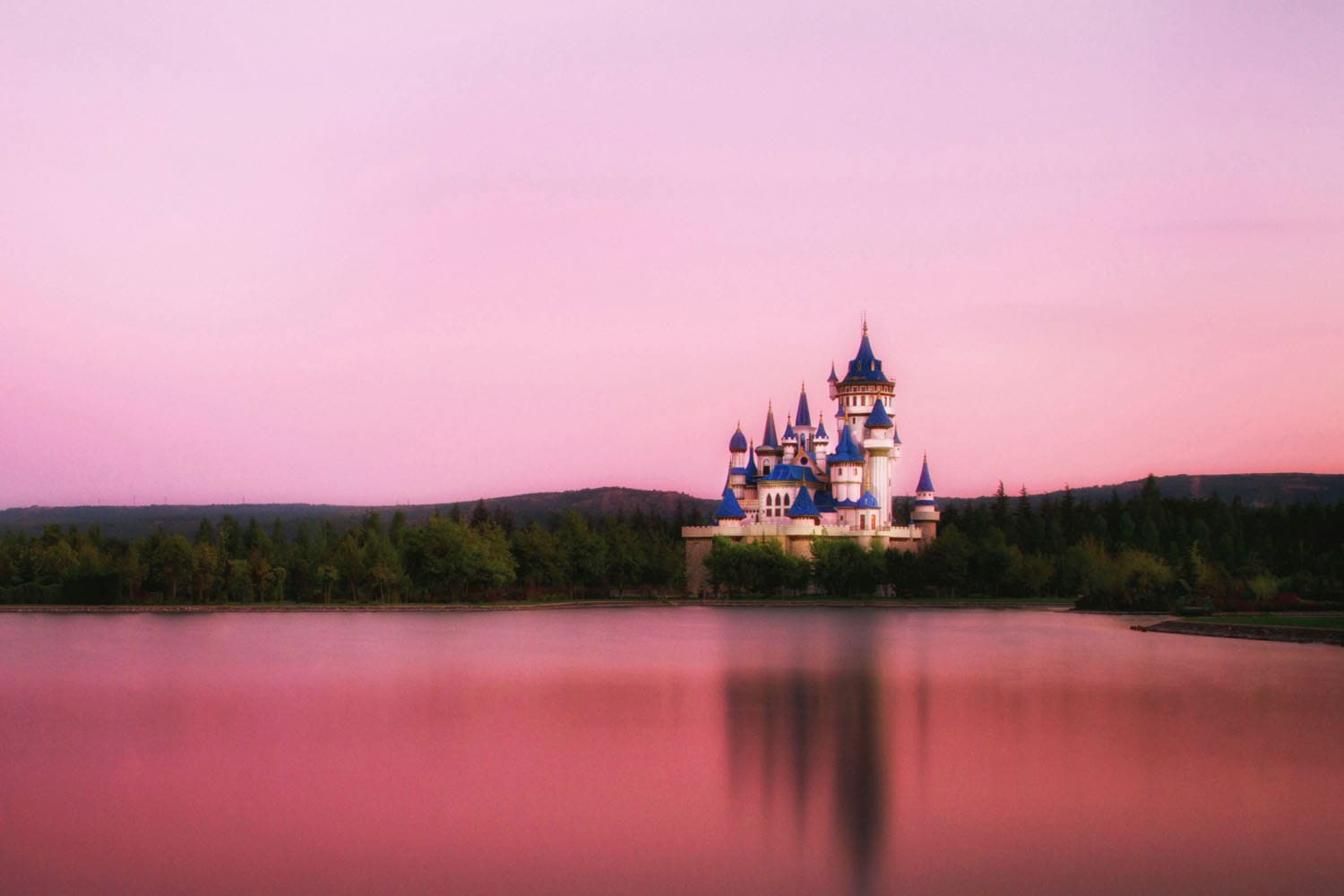 queence Acrylglasbild »Schloss«, Schloss-Märchen-Märchenbilder-Prinzen-Prin günstig online kaufen