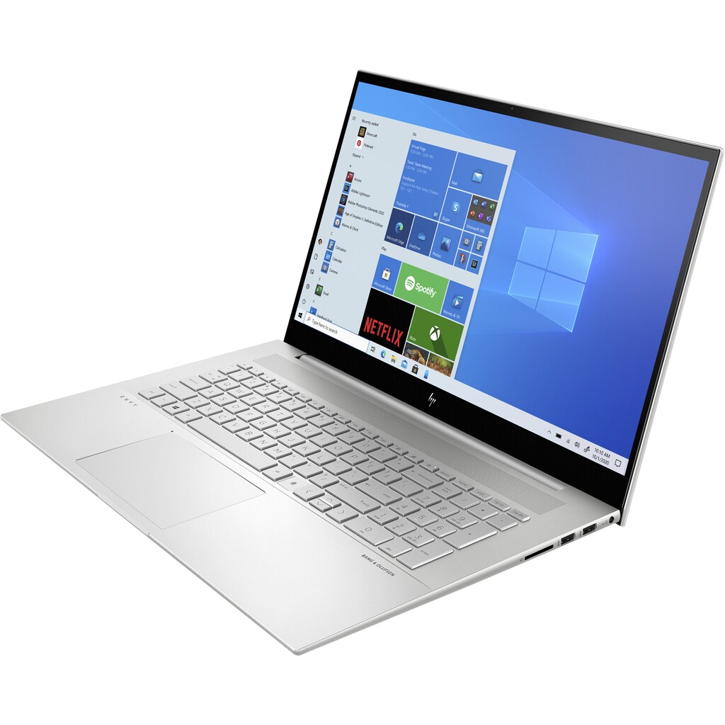 HP Notebook »ENVY 17-ch0076ng«, 43,9 cm, / 17,3 Zoll, Intel, Core i7, GeForce MX450, 512 GB SSD