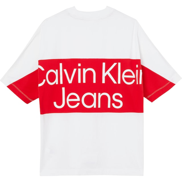Calvin Klein Jeans T-Shirt »BOLD LOGO COLORBLOCK TEE«, mit  Rundhalsausschnitt online kaufen