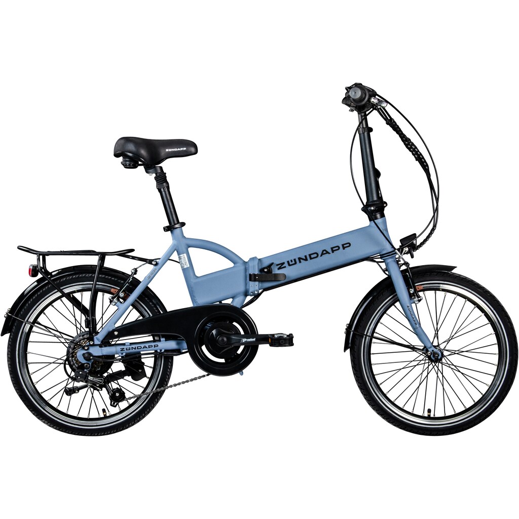 Zündapp E-Bike »Z101«, 6 Gang, Shimano, Tourney RD-TY300, Heckmotor 250 W