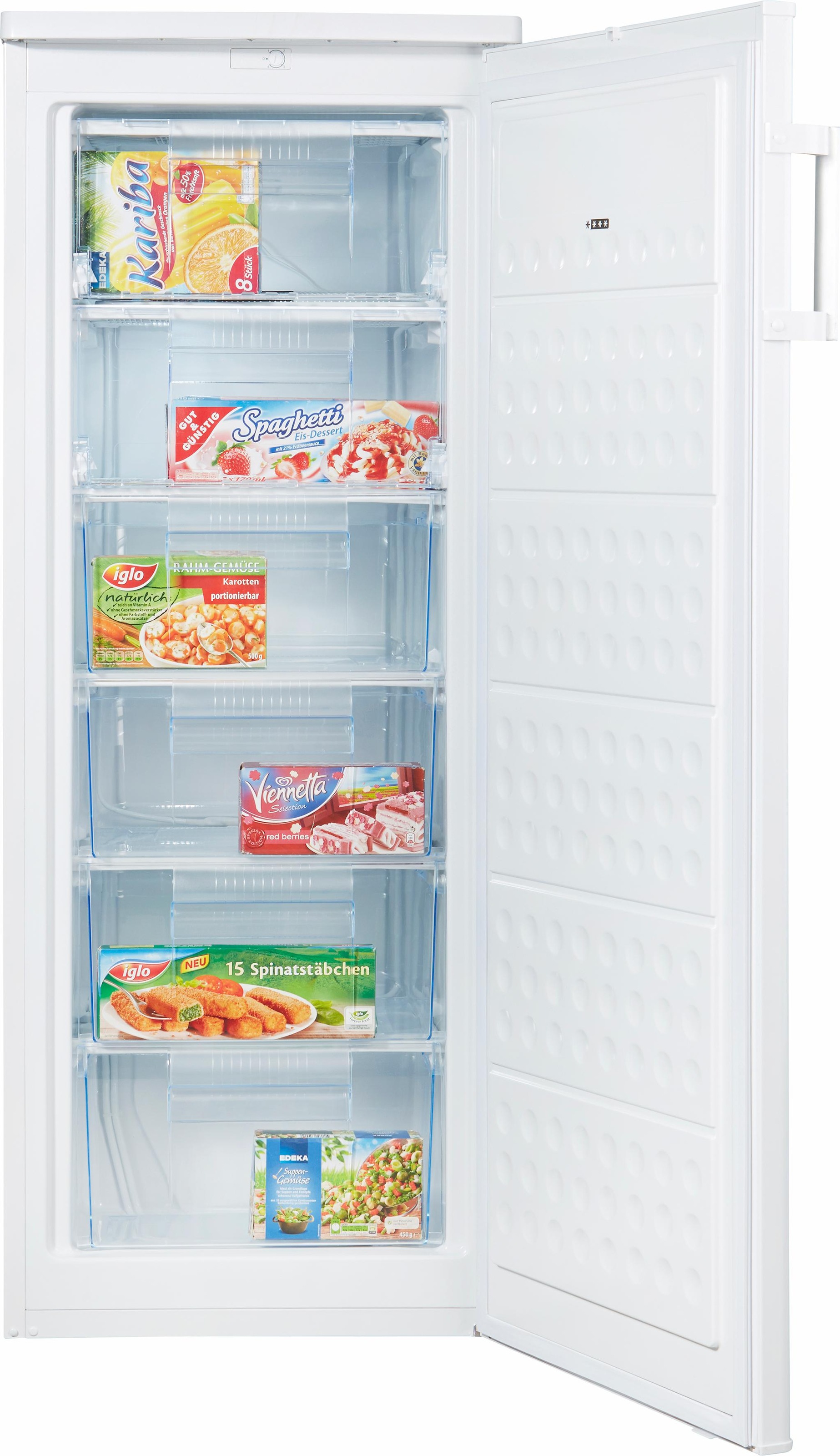 2. Bild von Amica Gefrierschrank »GS 15470 W«, 143,0 cm hoch, 54,2 cm breit