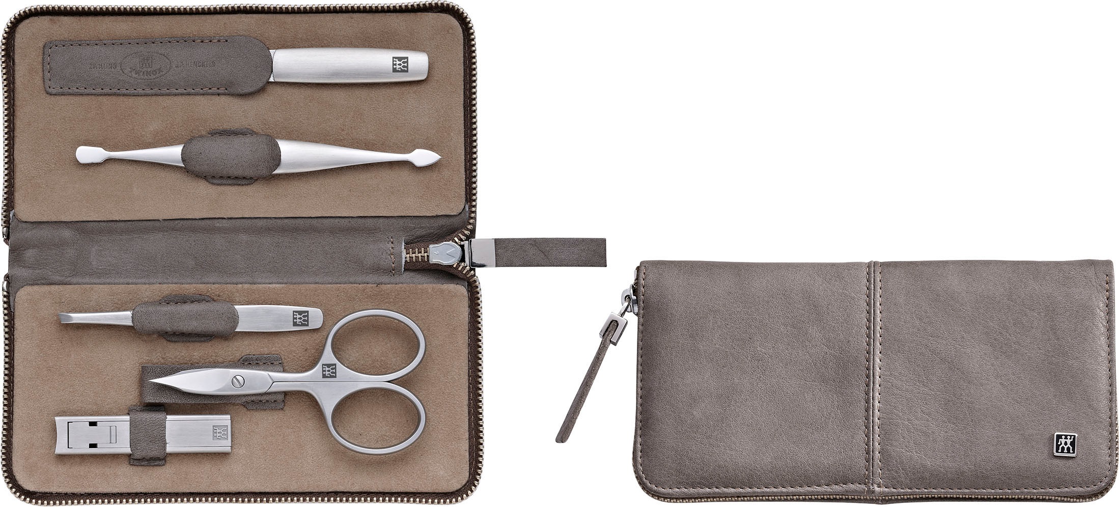 Zwilling Maniküre-Etui »TWINOX REIßVERSCHLUSS-ETUI TAUPE«, (5 tlg.) kaufen