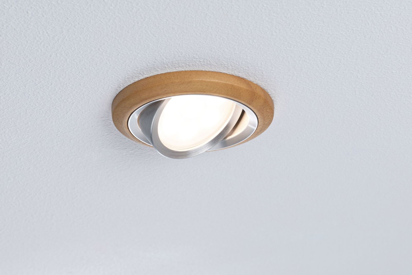 Paulmann LED Einbauleuchte »LED Einbauleuchte Lanati 3er-Set 3x6W 3x470lm 230V 2700K«, 3 flammig