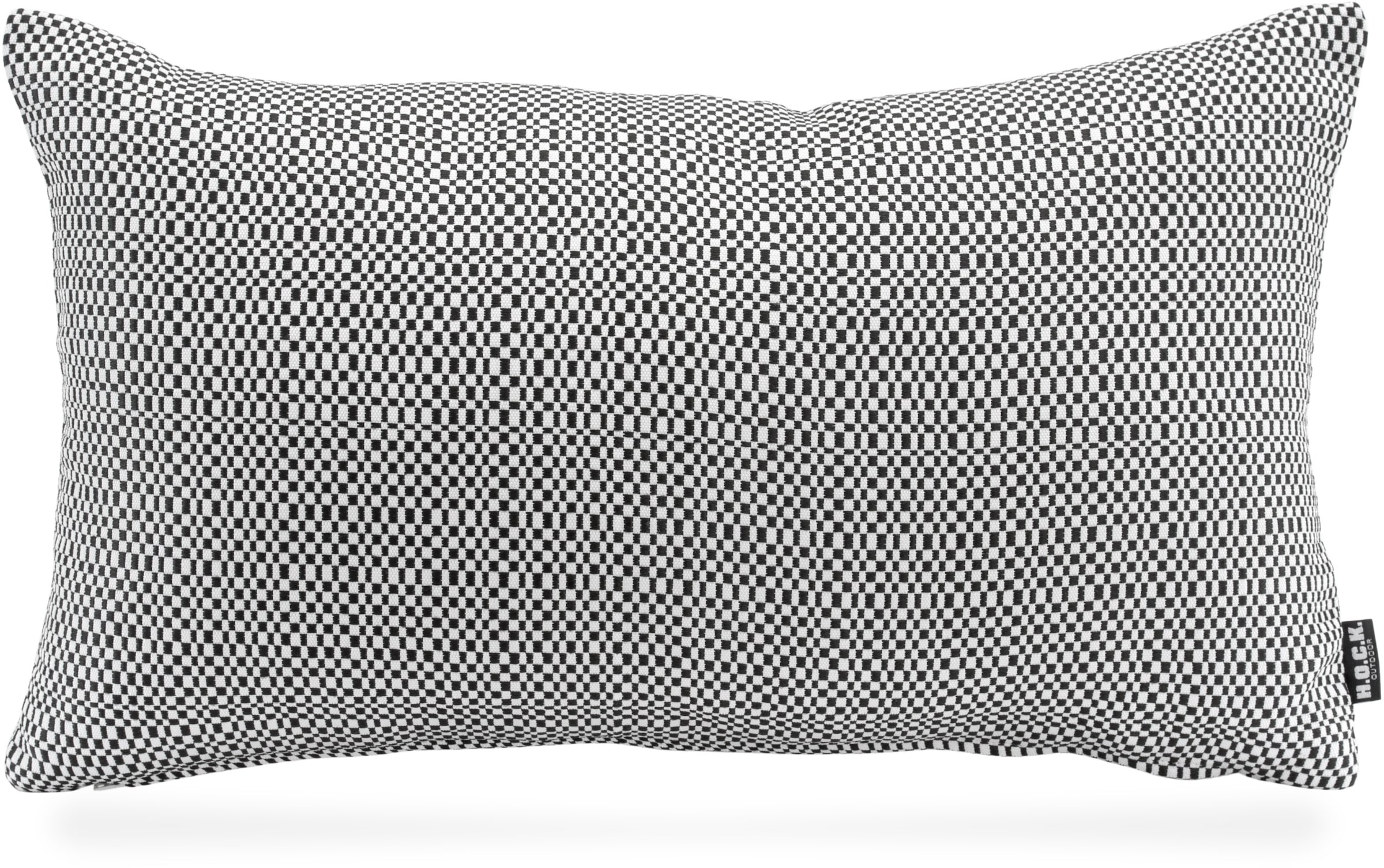 H.O.C.K. Dekokissen »Brian« Outdoorkissen inkl. Füllung, 50x30cm, Dekokissen, gemustert, schwarz