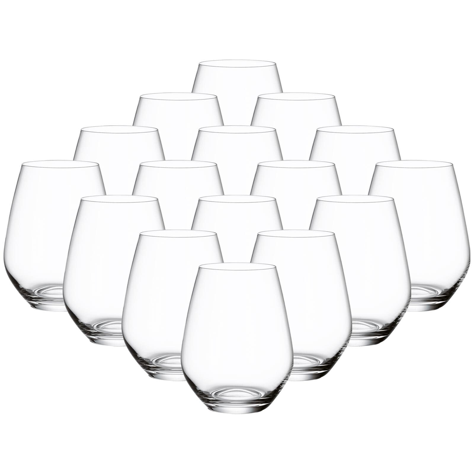 Villeroy & Boch Glas »Wassergläser Ovid 420 ml 16er Set transparent« günstig online kaufen