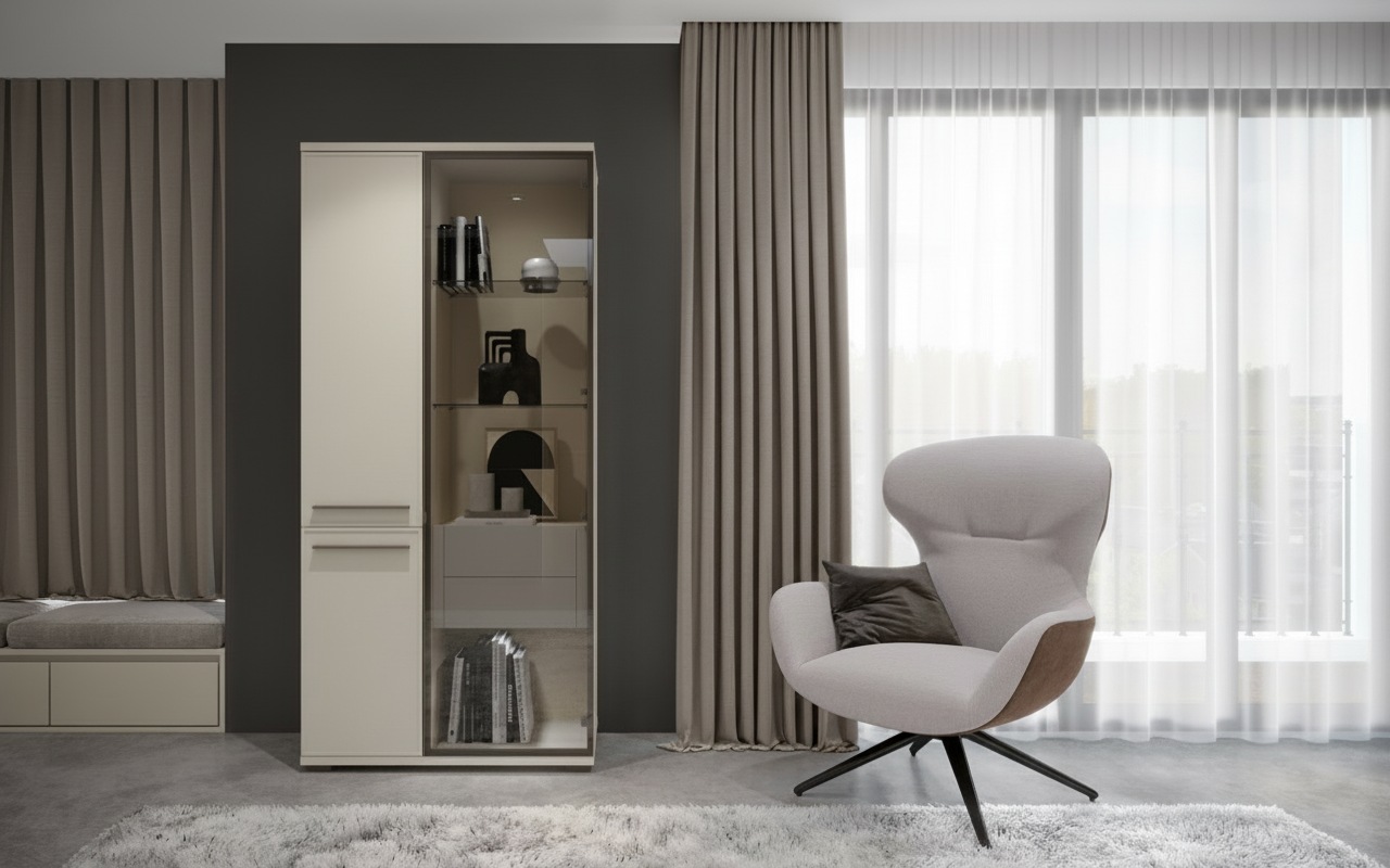 PLACES OF STYLE Vitrine »Opera, Showcase mit Parsol-Sicherheitsglas im mode günstig online kaufen