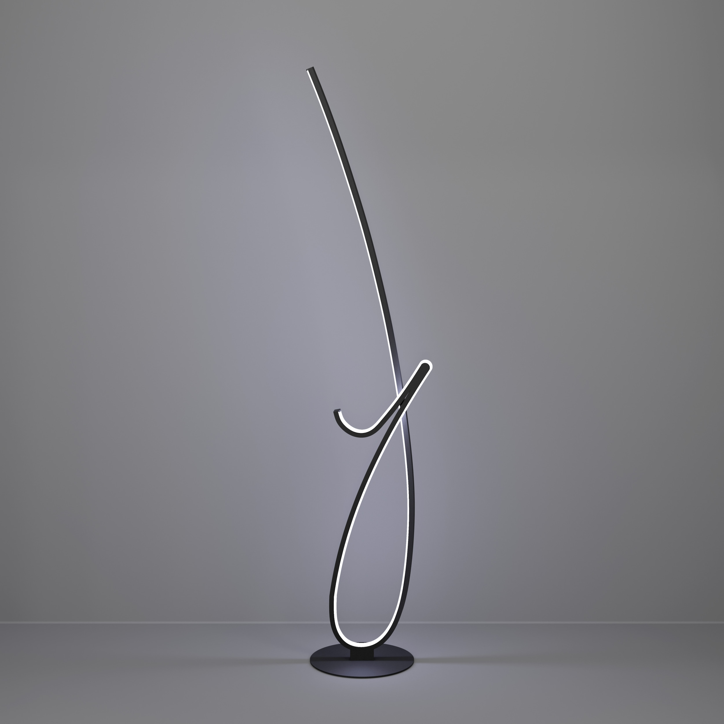 EGLO Stehlampe »CARDONCITO Stehlampe - Stahl - LED - 20W - IP20« LED-Modul 1 Stk. Kaltweiß | Neutralweiß | Warmweiß Standleuchte, Leselampe, Wohzimmer, Schlafzimmer, L33 x B25 x H130 cm