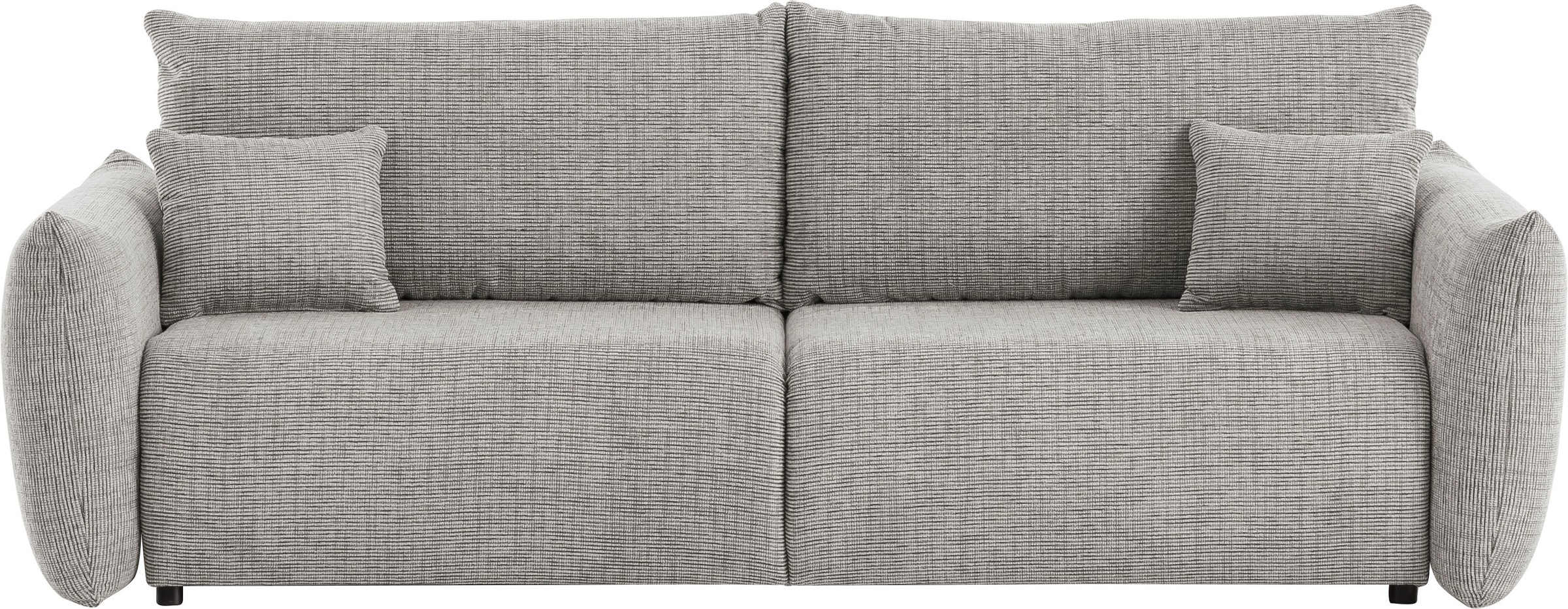 INOSIGN 3-Sitzer »MAVAS Schlafsofa mit Bettkasten«, ca.240/108cm (Liegefläche 212/145 cm), Cord, Chenille, Struktur