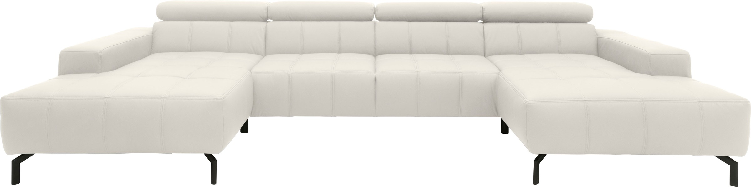 DOMO collection Wohnlandschaft »Cunelli tolle Sitznähte als Designelement, günstig online kaufen