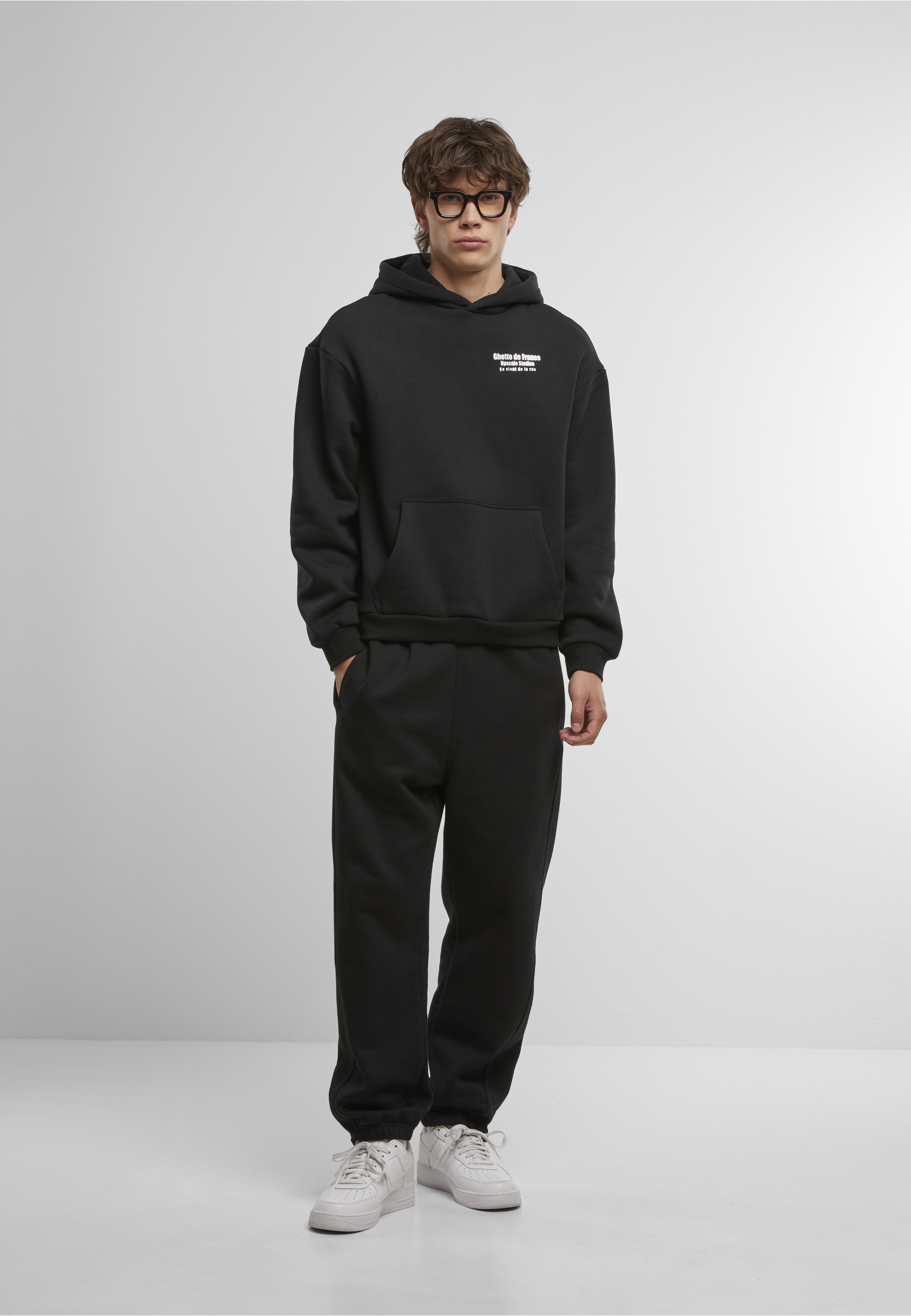 Upscale by Mister Tee Kapuzenpullover »Upscale by Mister Tee Ghetto de France Fluffy Hoody« 1 Stk.