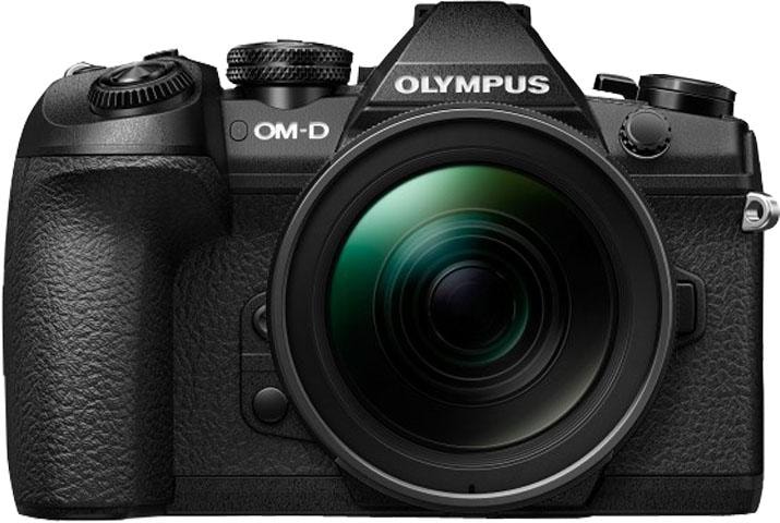 Olympus Systemkamera »OM-D  E-M1 Mark II inkl. 12-40mm PRO Objektiv«, 12-40 mm PRO, 20,4 MP, WLAN (Wi-Fi), Gesichtserkennung, HDR-Aufnahme