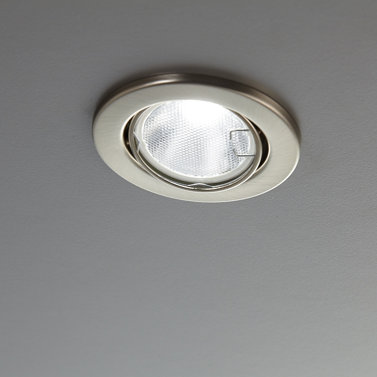 B.K.Licht LED Einbaustrahler, 10 Einbau-Spots, LED nickel, matt flammig-flammig, kaufen GU10 Rechnung Einbauleuchten, schwenkbar, auf