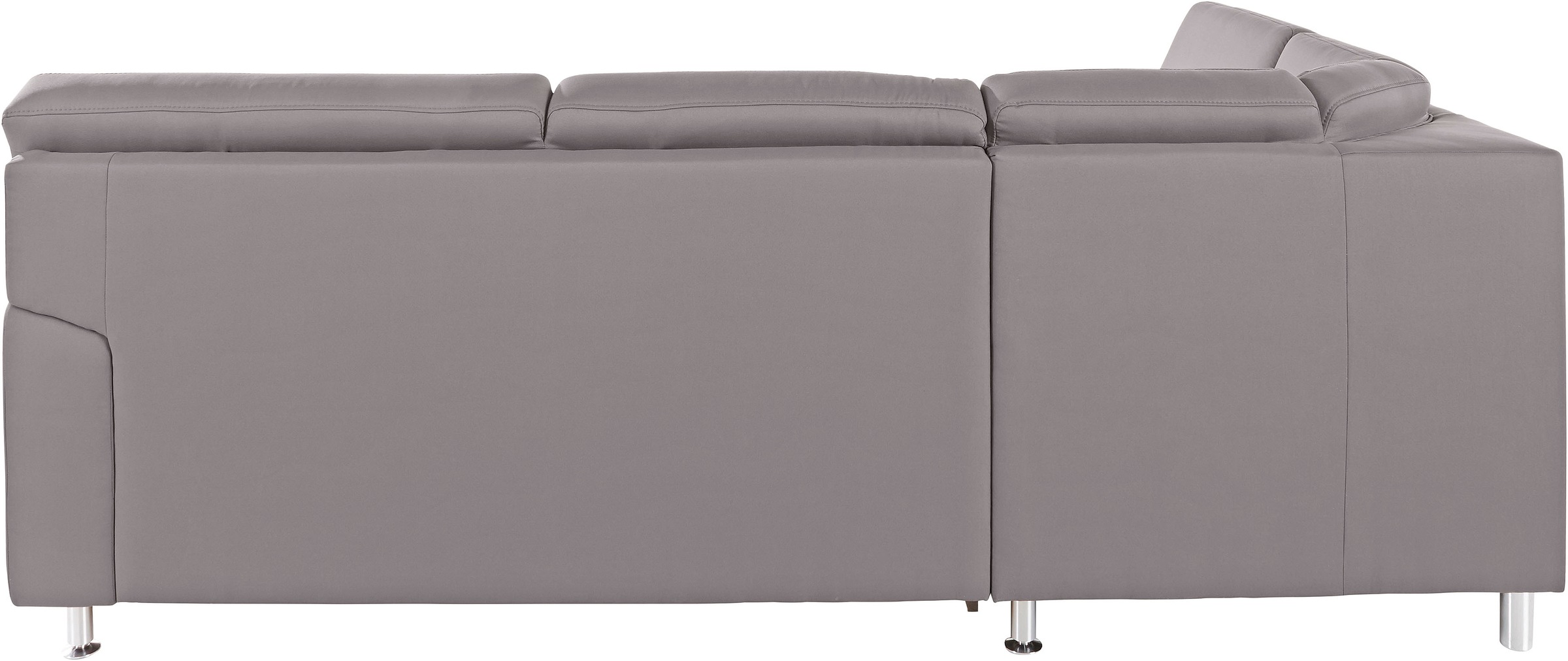 sit&more Ecksofa »Belfort L-Form«, wahlweise mit Vorziehsitz und Bettkasten