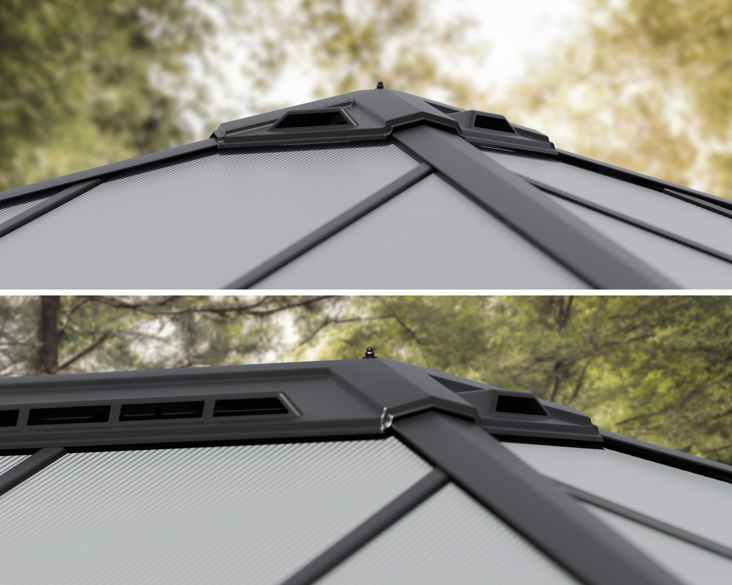 Palram - Canopia Pavillon »Dallas«, einfache DIY Montage