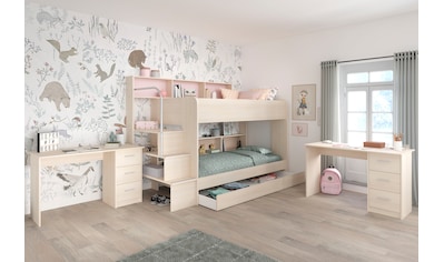 Parisot Jugendzimmer-Set »Bibop«, mit 2 Schreibtischen kaufen